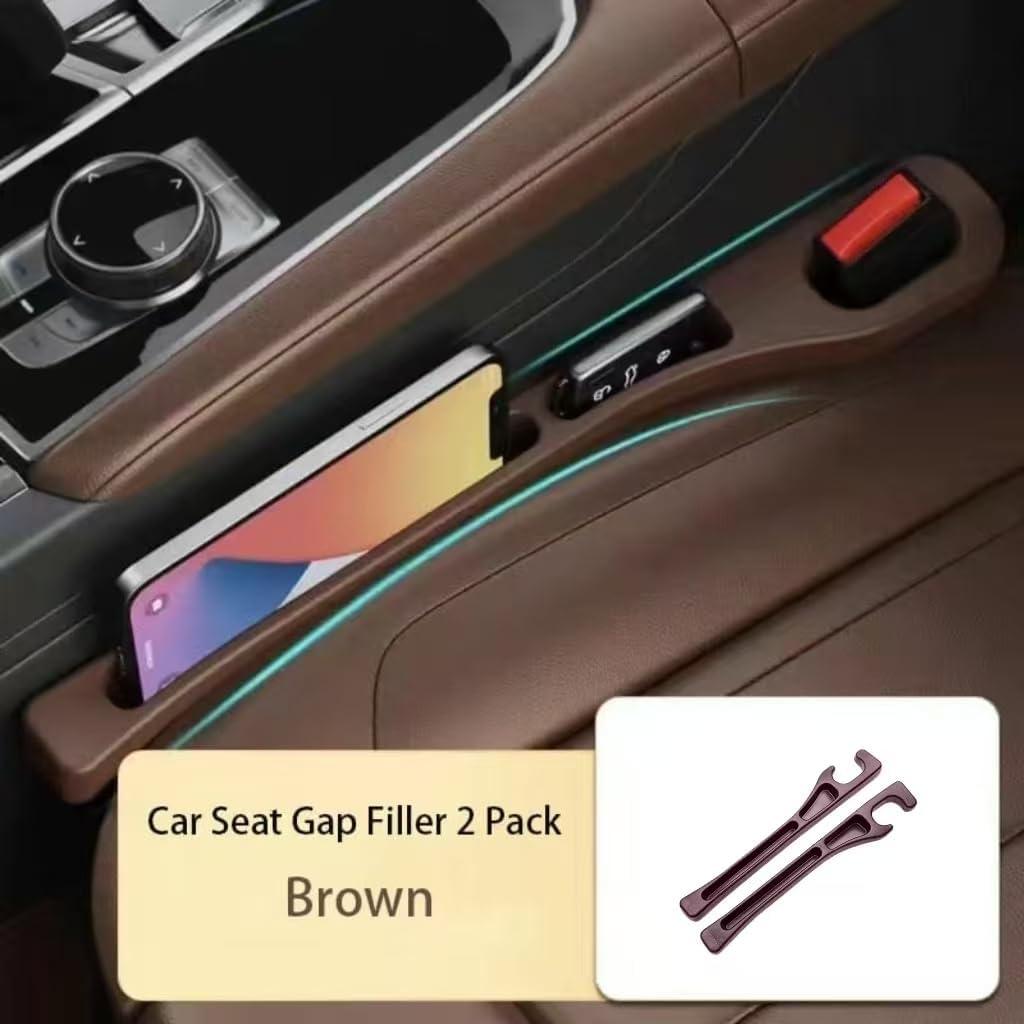 Relleno de Espacio entre Asientos KEEYOYOBE - Marrón, 41x6.5 cm