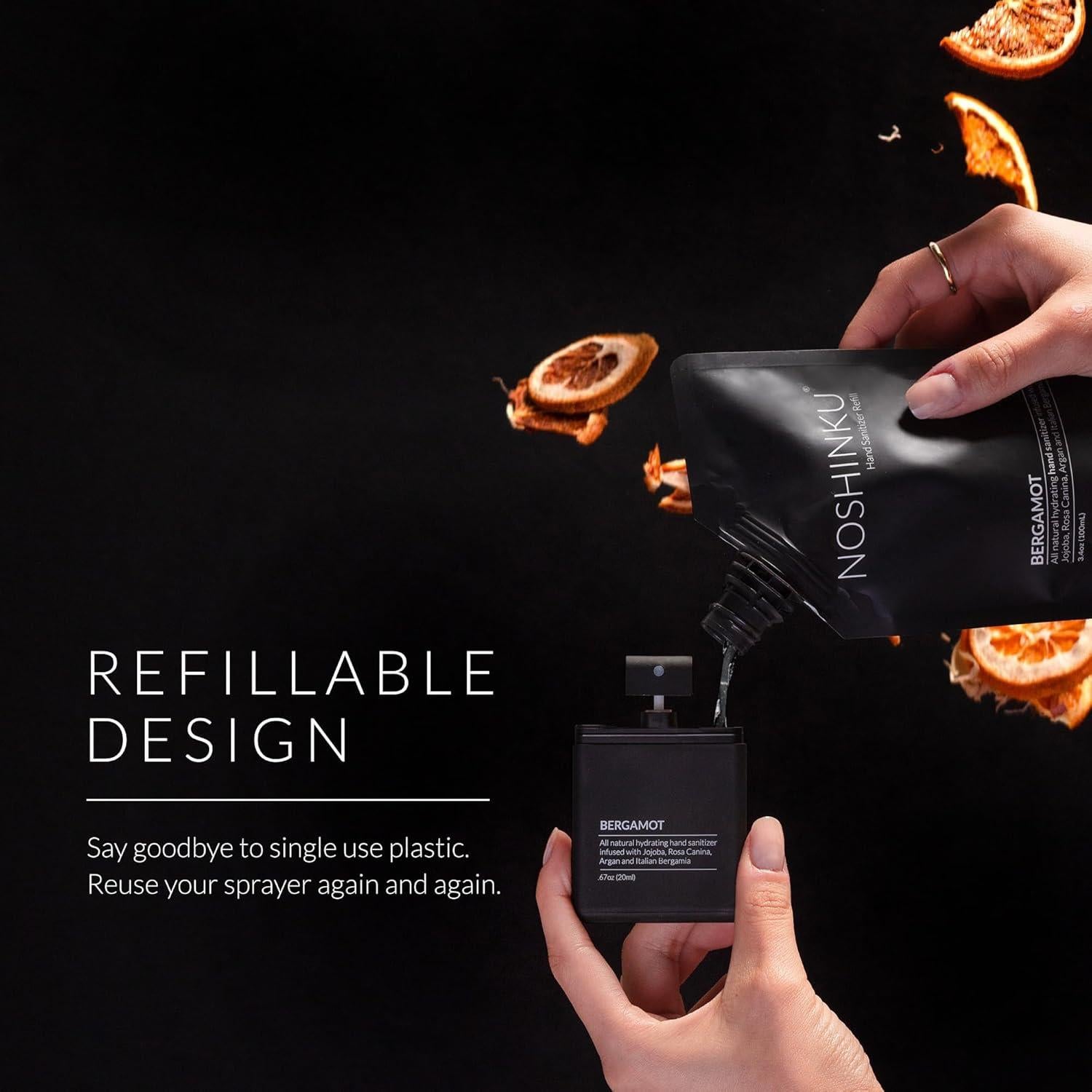 Desinfectante de Manos Noshinku Bergamota 3-Pack Orgánico