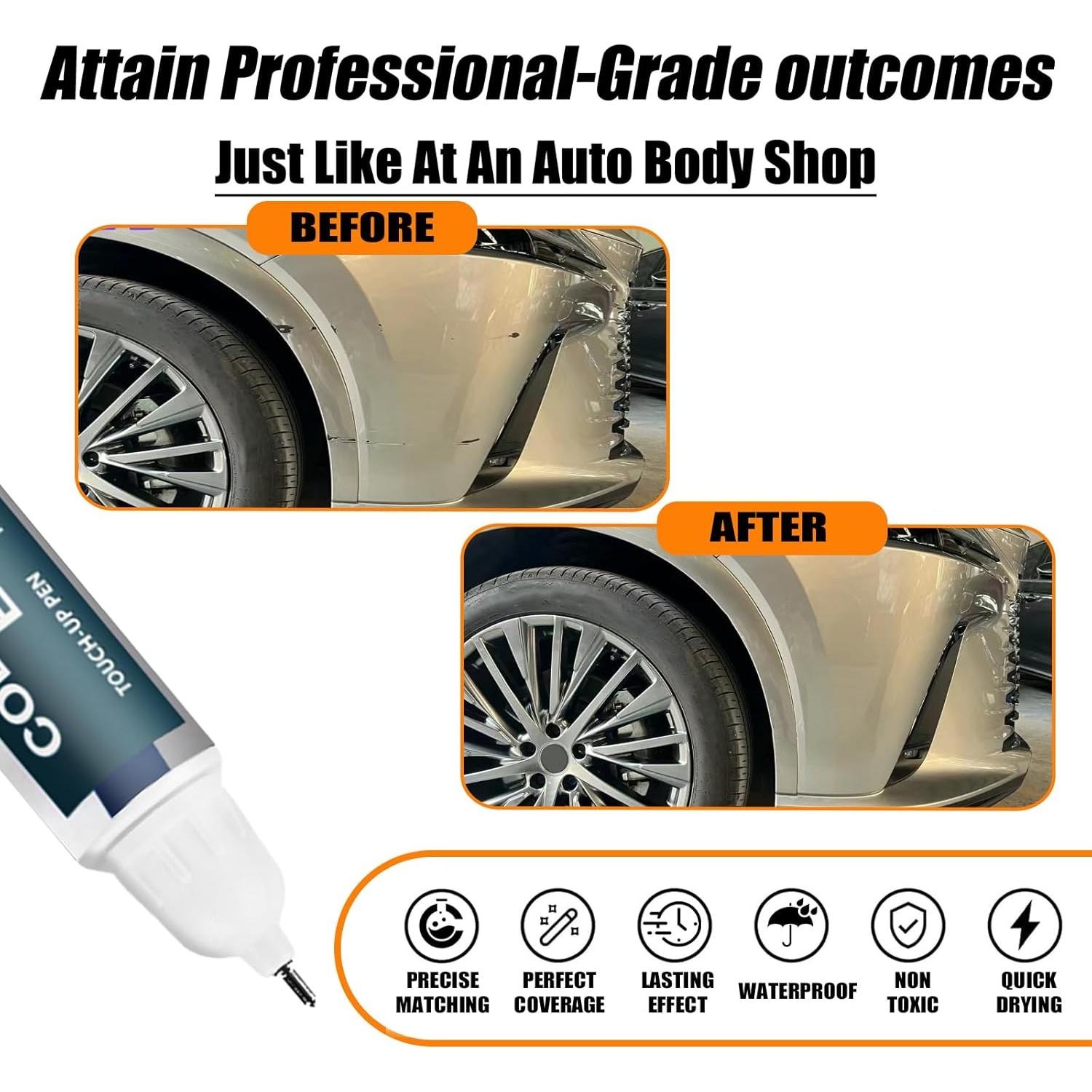 Pintura de Retoque SNSIR Atomic Silver(1J7) para Lexus 12ml