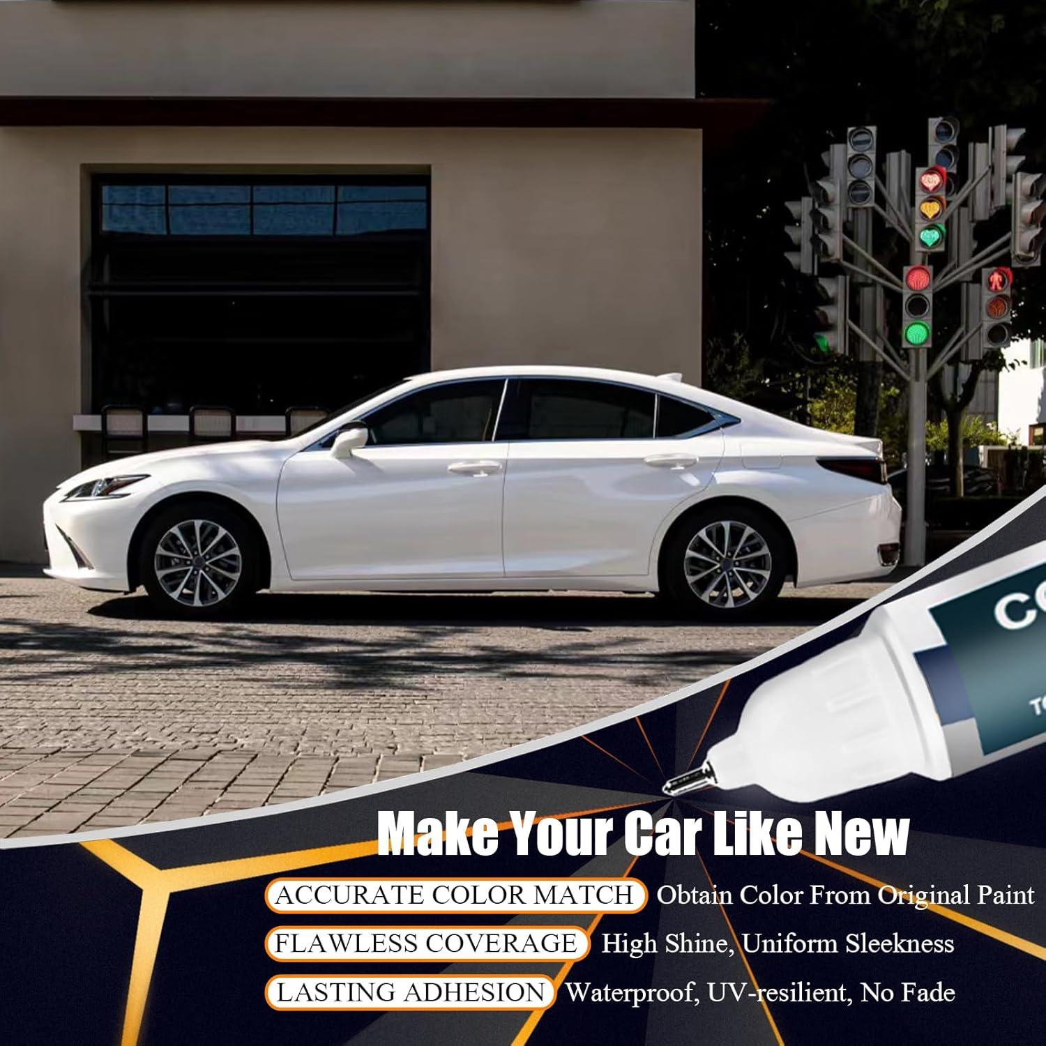 Pintura de Retoque SNSIR Atomic Silver(1J7) para Lexus 12ml