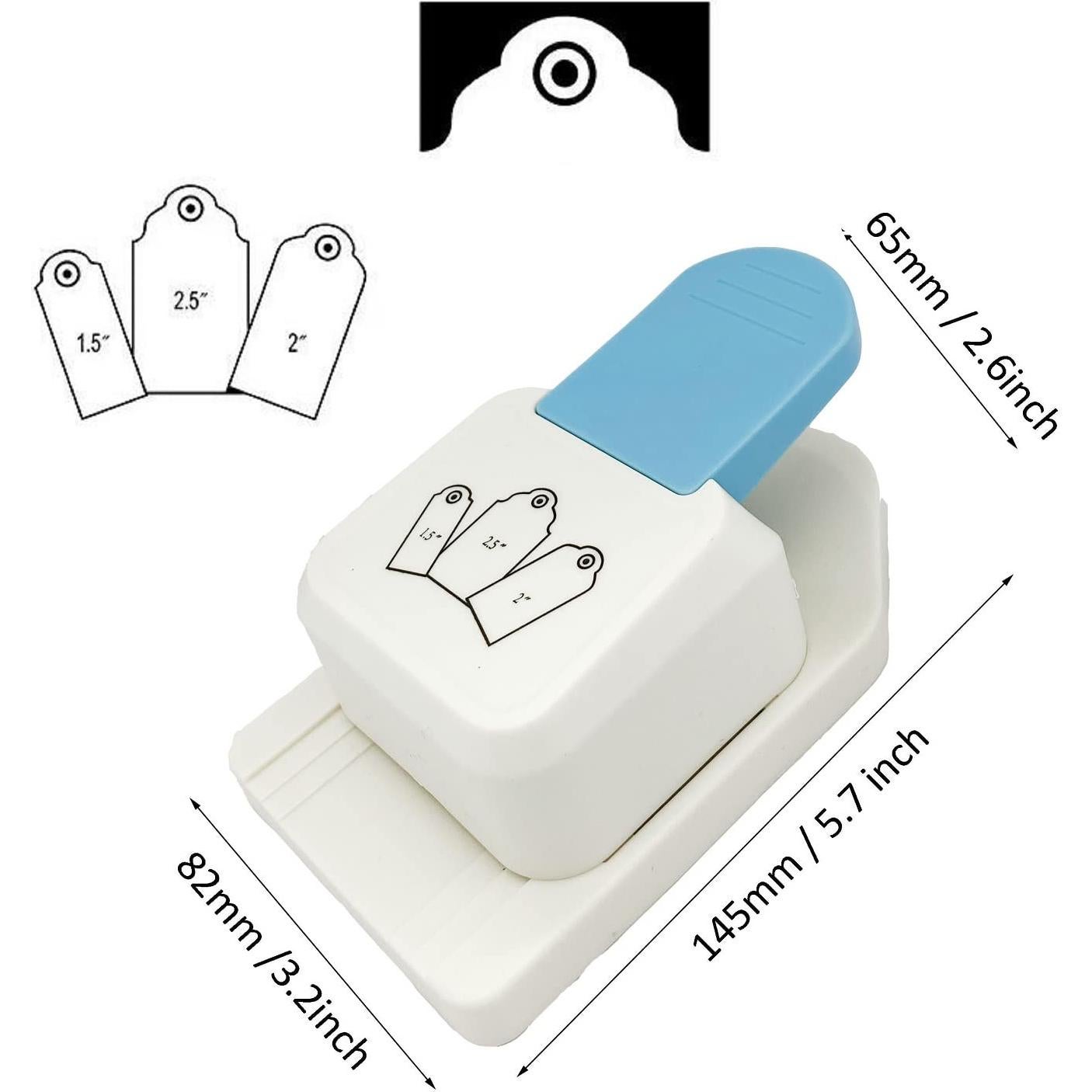 Troqueladora de Etiquetas Redondas MIAO JIN 3 en 1 145x82mm