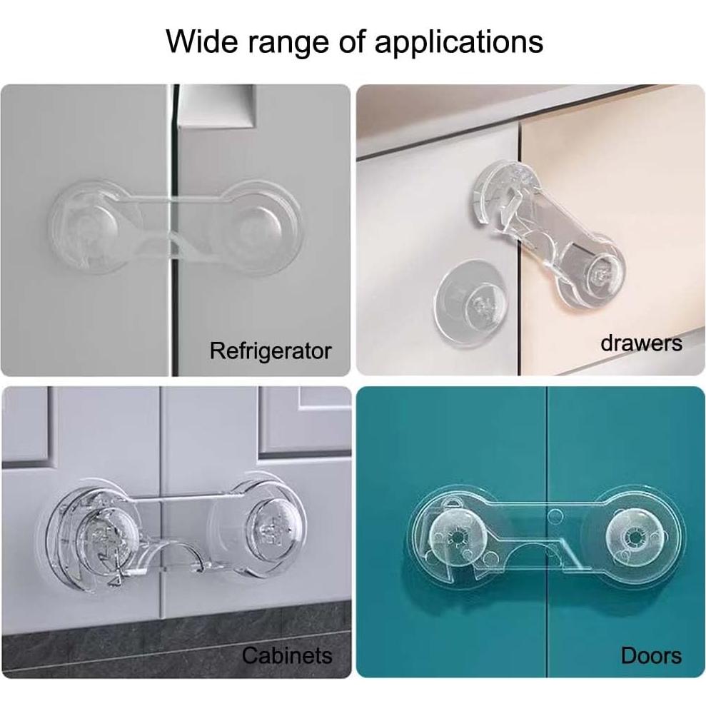 Cerraduras de Seguridad Infantil VORTINIOUS - Paquete de 5
