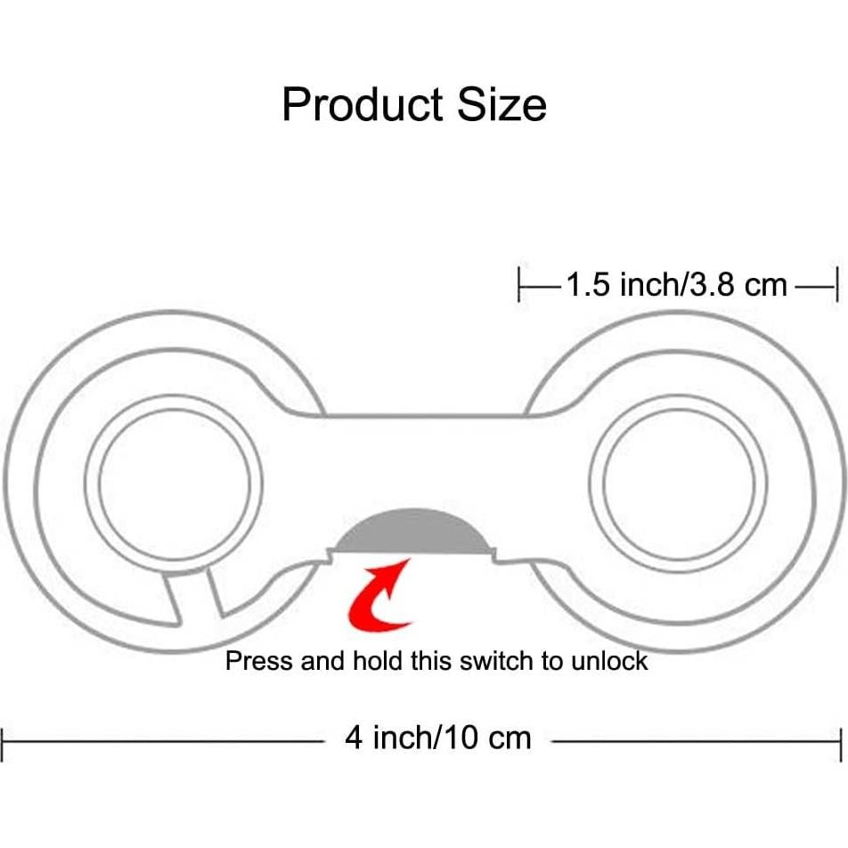 Cerraduras de Seguridad Infantil VORTINIOUS - Paquete de 5
