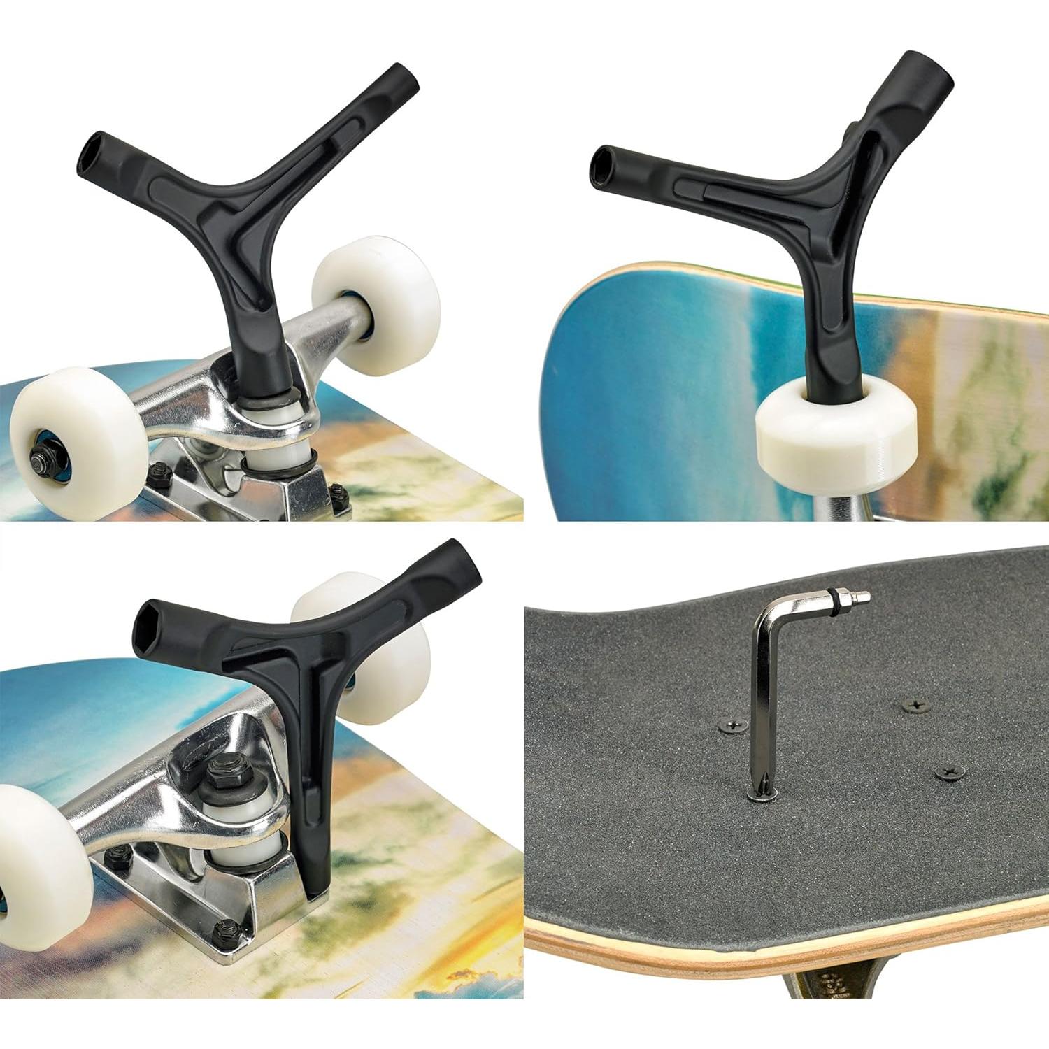 Herramienta de Patinaje Todo en Uno RADECKAL - Negro