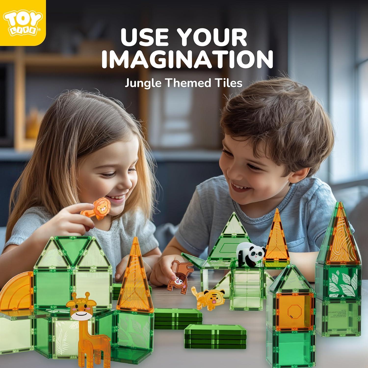 Azulejos Magnéticos TOY Life 38 Piezas Juguete Educativo 3-5 Años