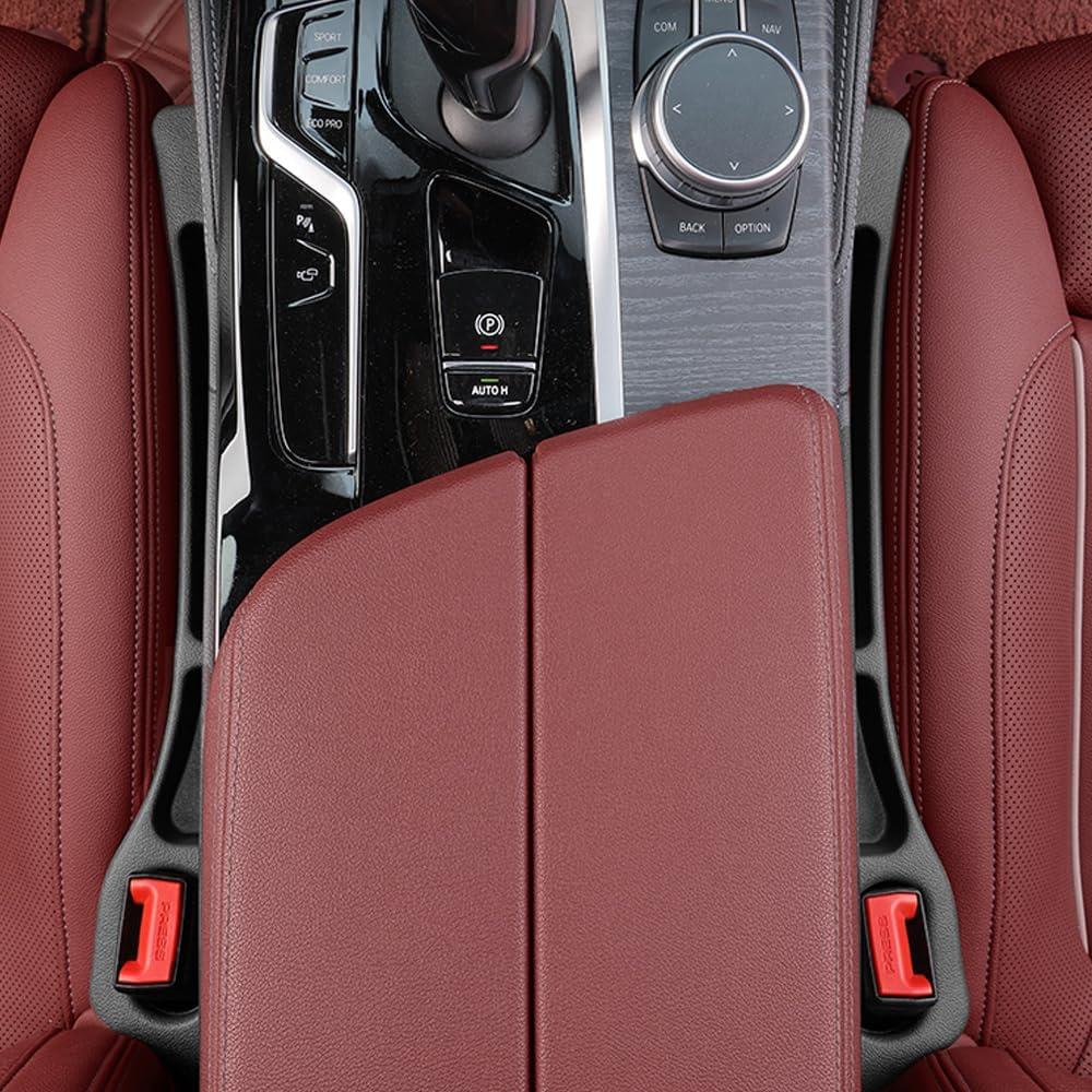 Relleno Espacio Asientos Coche YLXGT 2 Piezas Negro