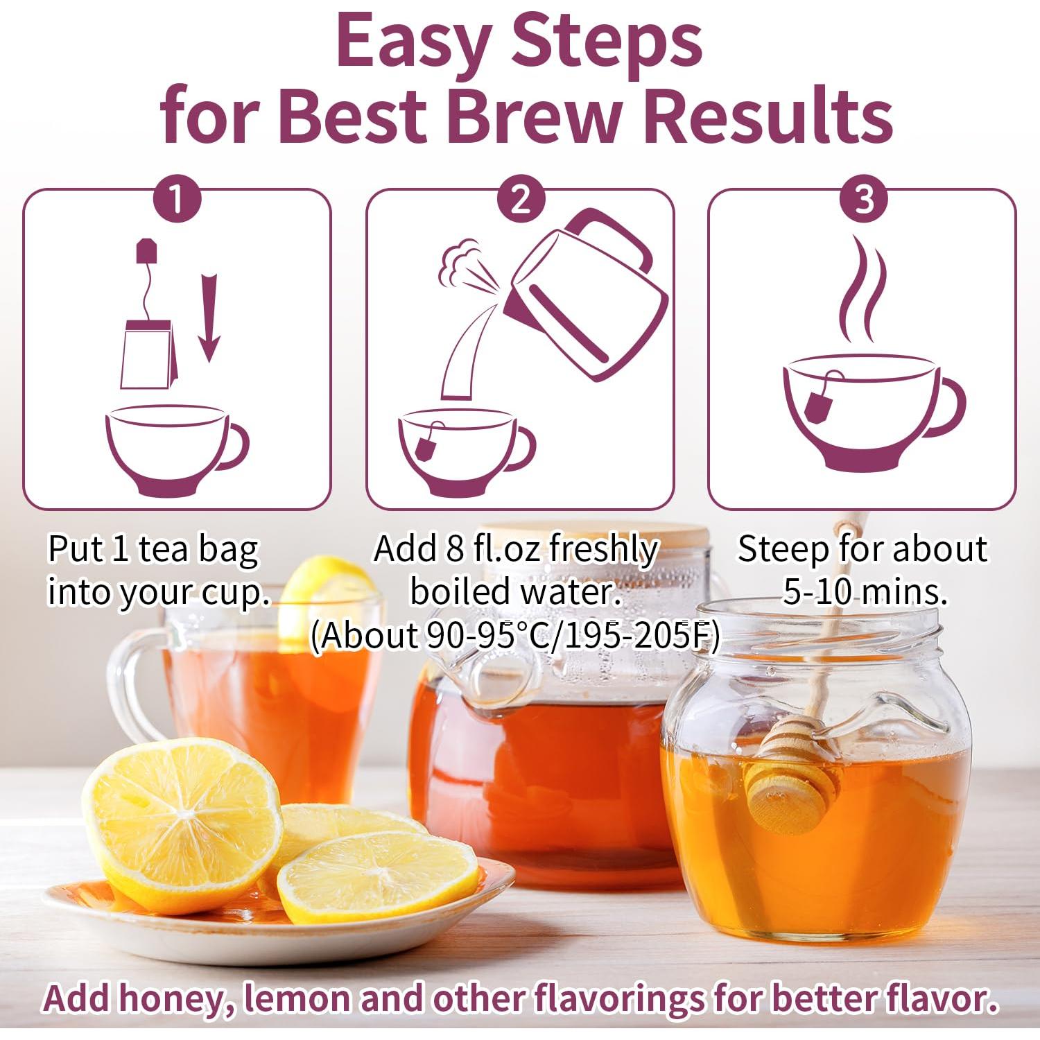 Té Herbal Rilltea Raíz de Bardana 40 Bolsitas Sin Cafeína