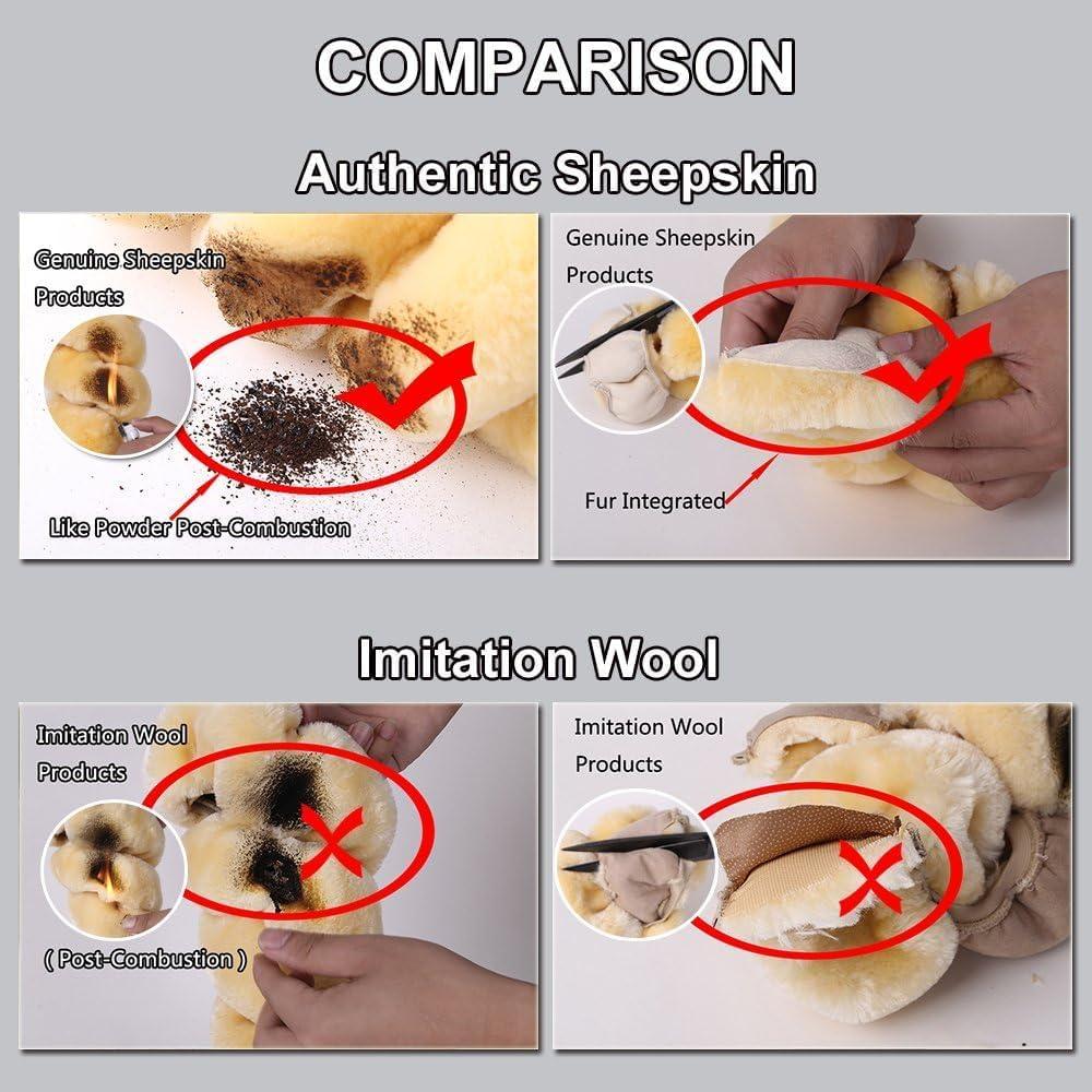 Cubierta de Volante de Lana de Oveja Andalus 36.8-38.1 cm Verde