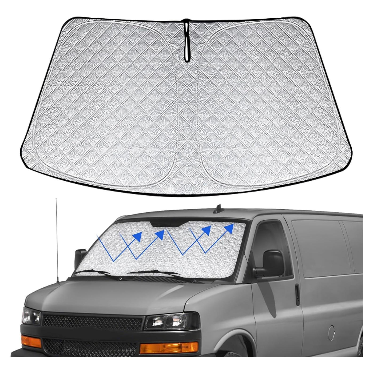 Protector Solar para Parabrisas Sportuli 1996-2025 Chevy Express