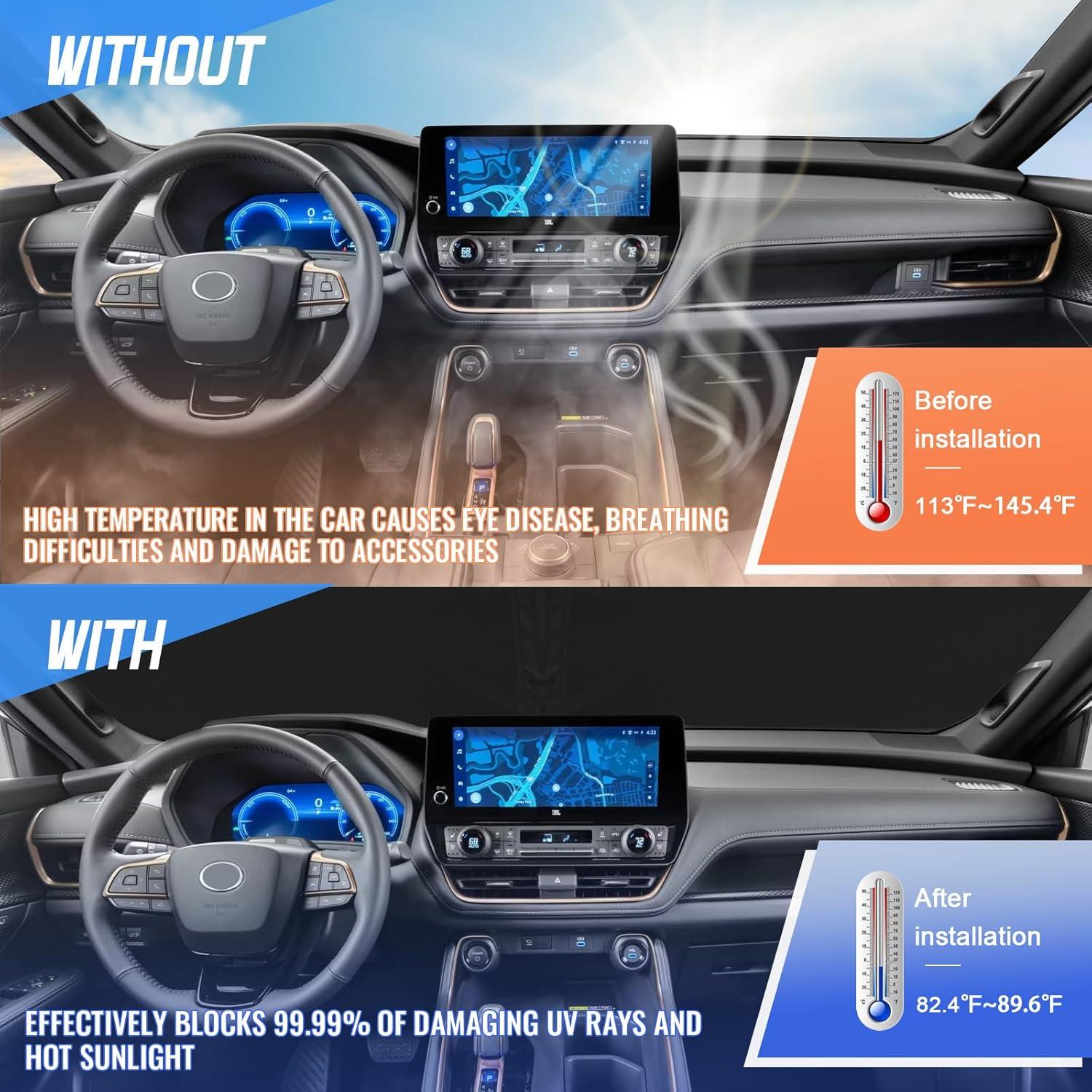 Protector Solar para Parabrisas Sportuli 1996-2025 Chevy Express