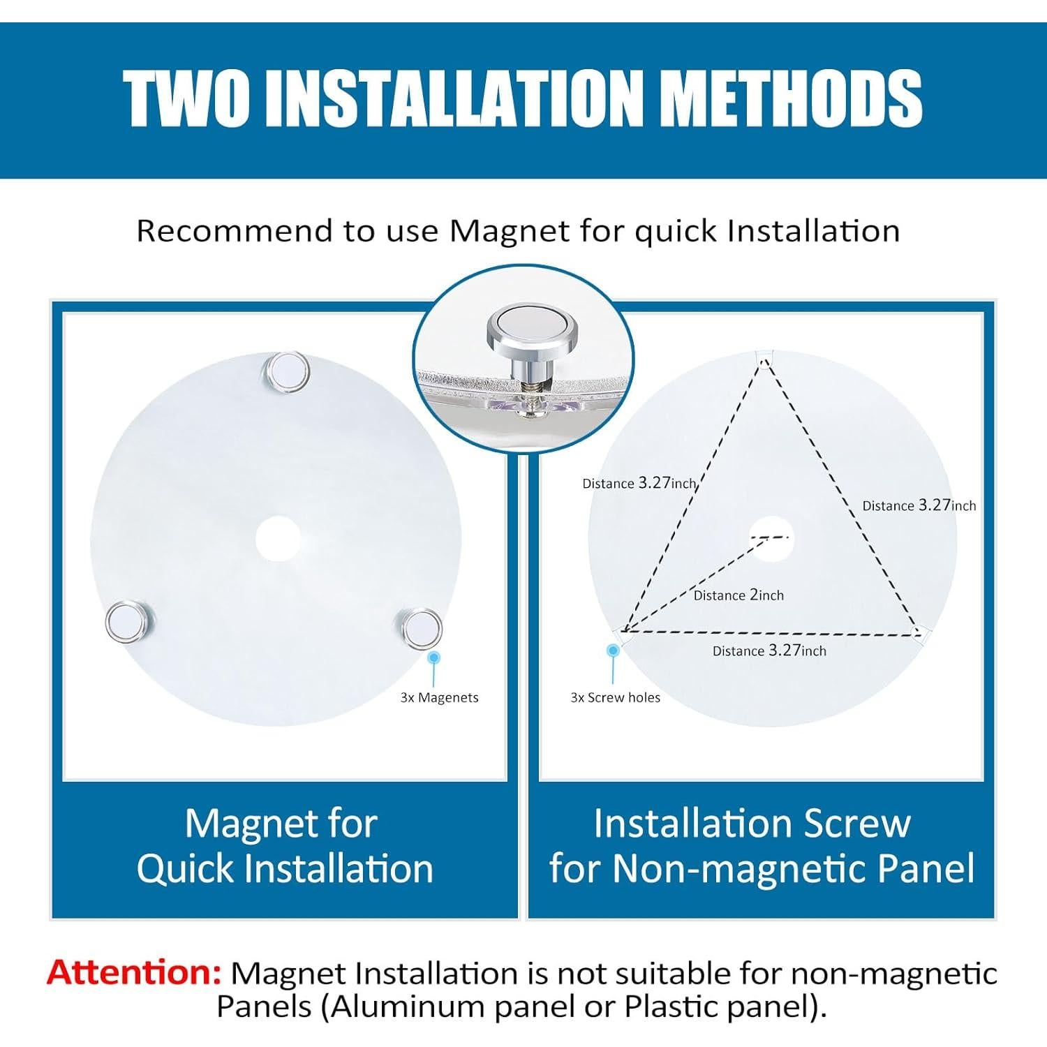 Luz LED para Ventilador de Techo Cooper 18W 6000K Regulable