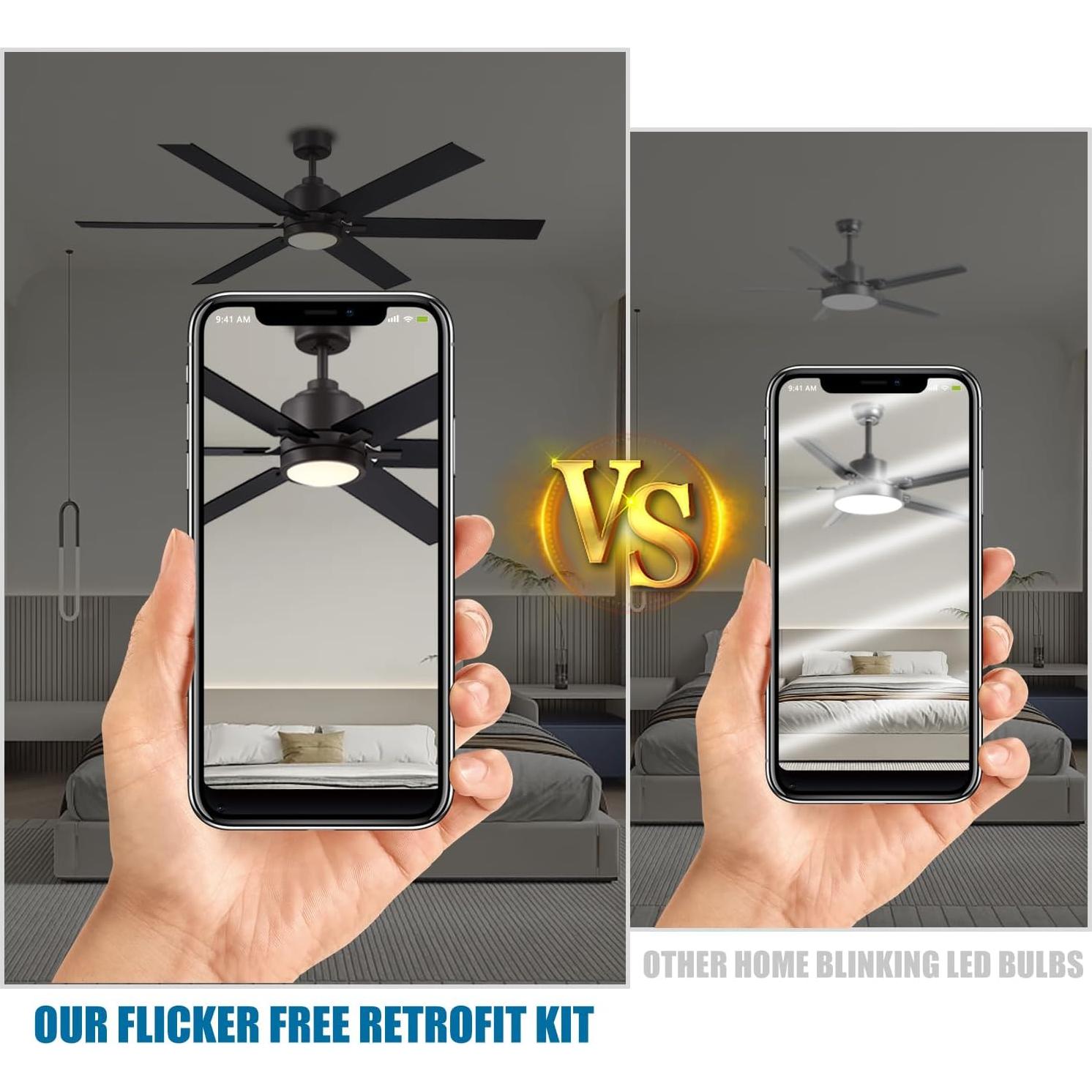 Luz LED para Ventilador de Techo Cooper 18W 6000K Regulable