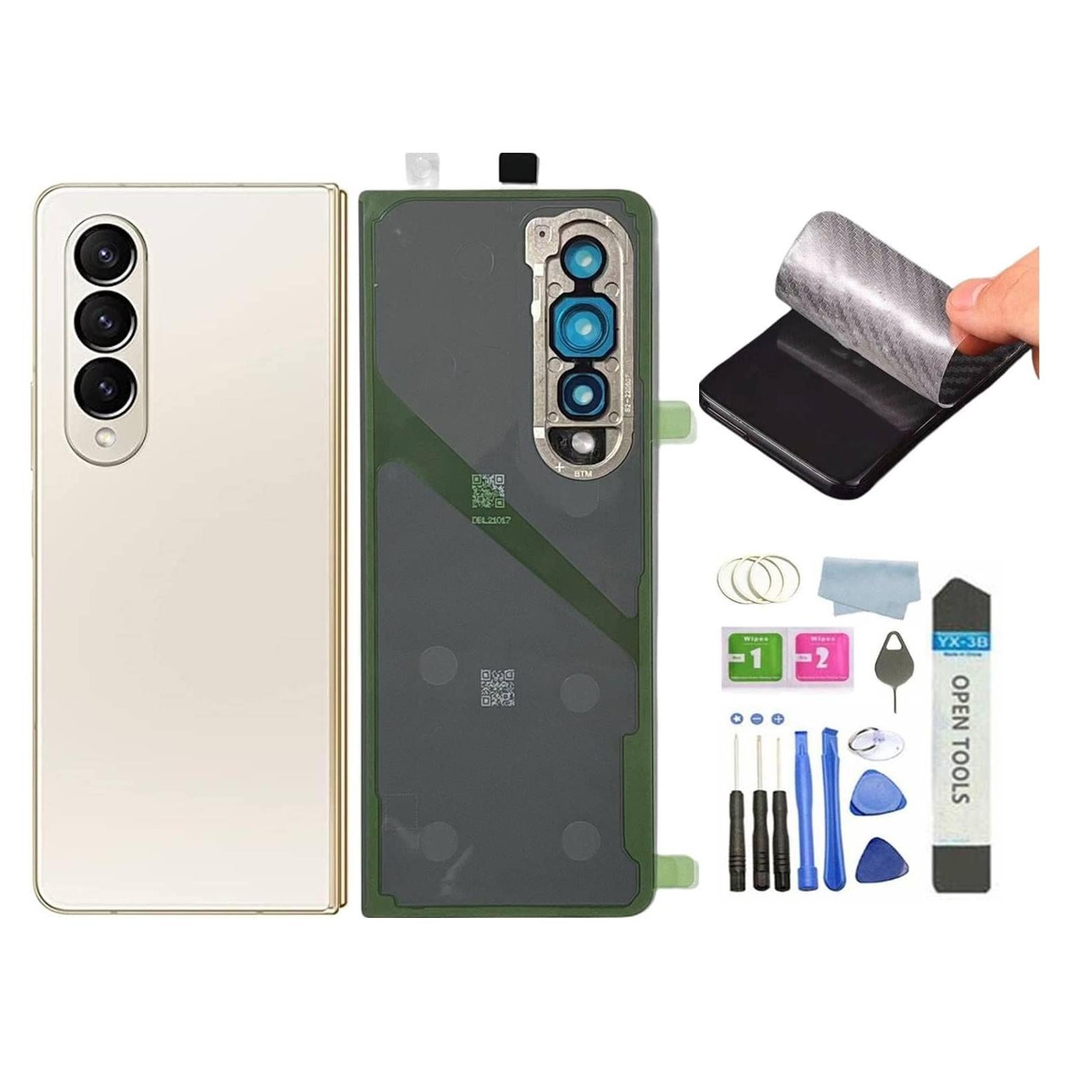 Reemplazo vidrio trasero Samsung Galaxy Z Fold 4 Beige