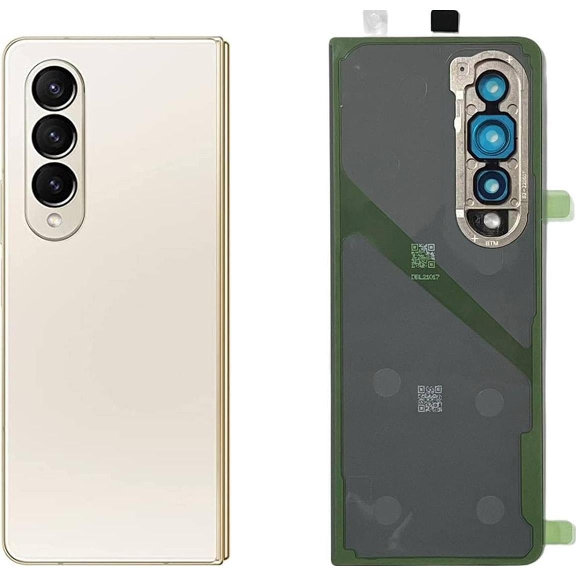 Reemplazo vidrio trasero Samsung Galaxy Z Fold 4 Beige