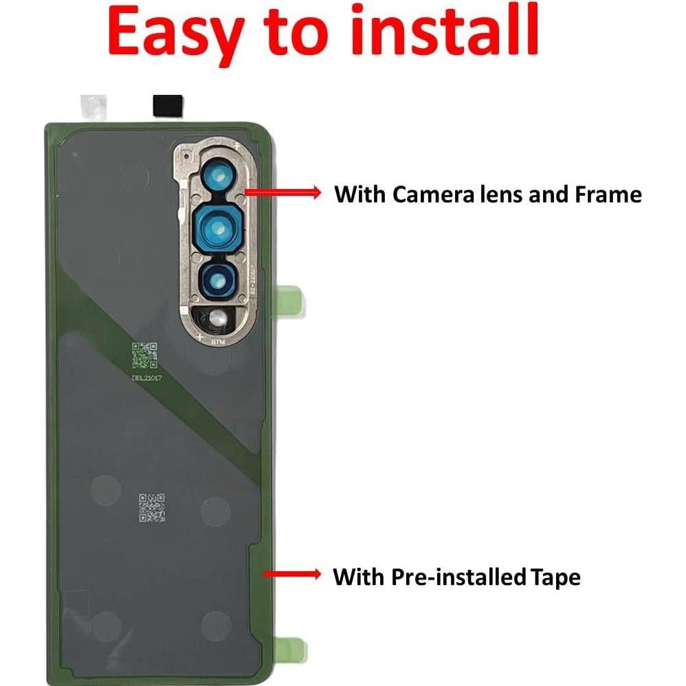 Reemplazo vidrio trasero Samsung Galaxy Z Fold 4 Beige