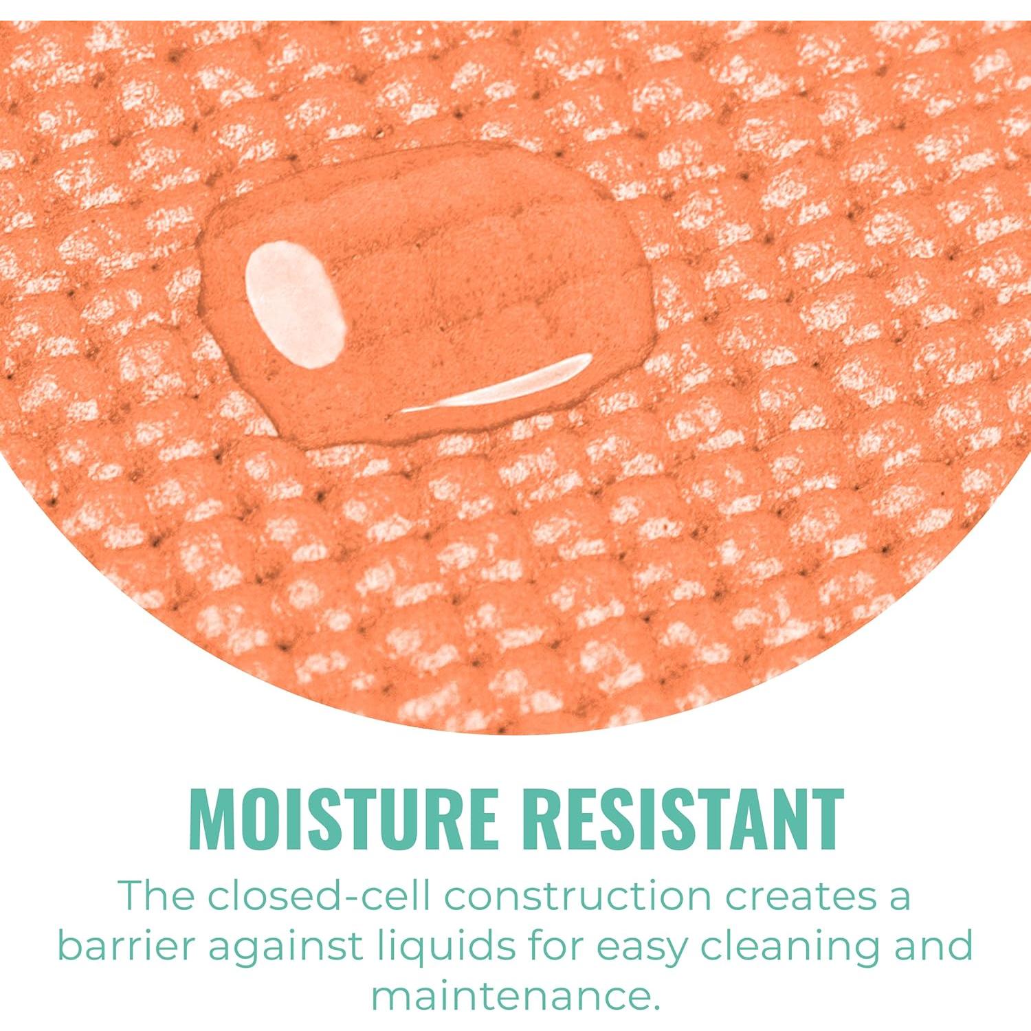 Alfombrillas de Yoga Upward Fit, Paquete de 10, 182.88x60.96 cm, Antideslizantes