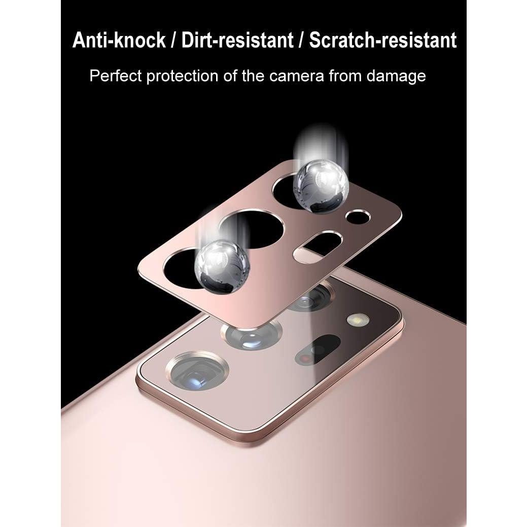 Paquete de 2 Protectores de Lente de Cámara Metal Samsung Note 20 Ultra
