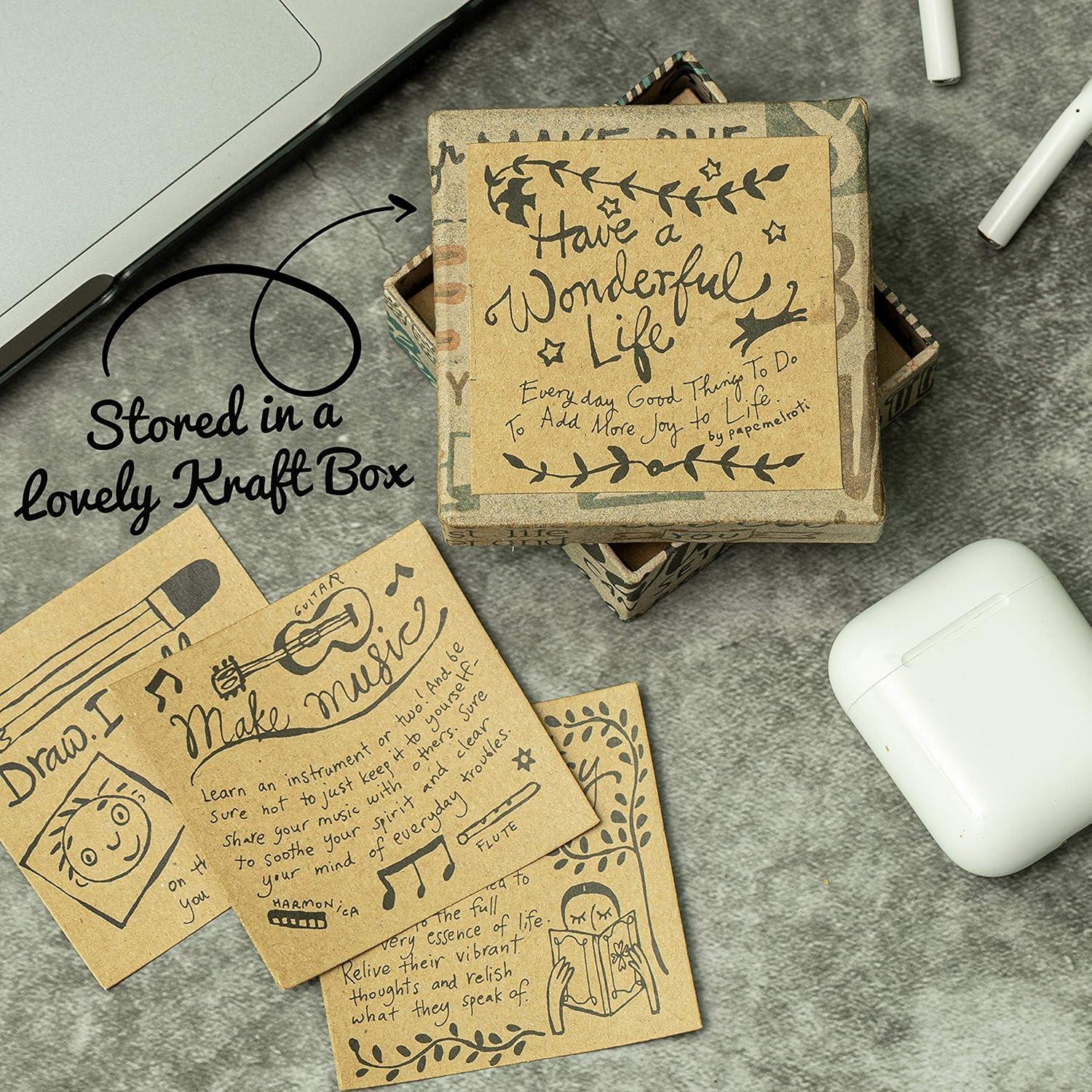 Baraja de Cartas Inspiracionales Navy Peony - 47 Cartas Ecológicas