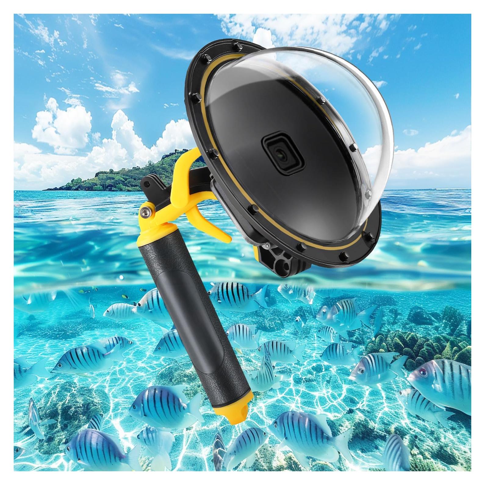 Puerto de Cúpula Impermeable FEIMUOSI para GoPro Hero 9 10 11 12