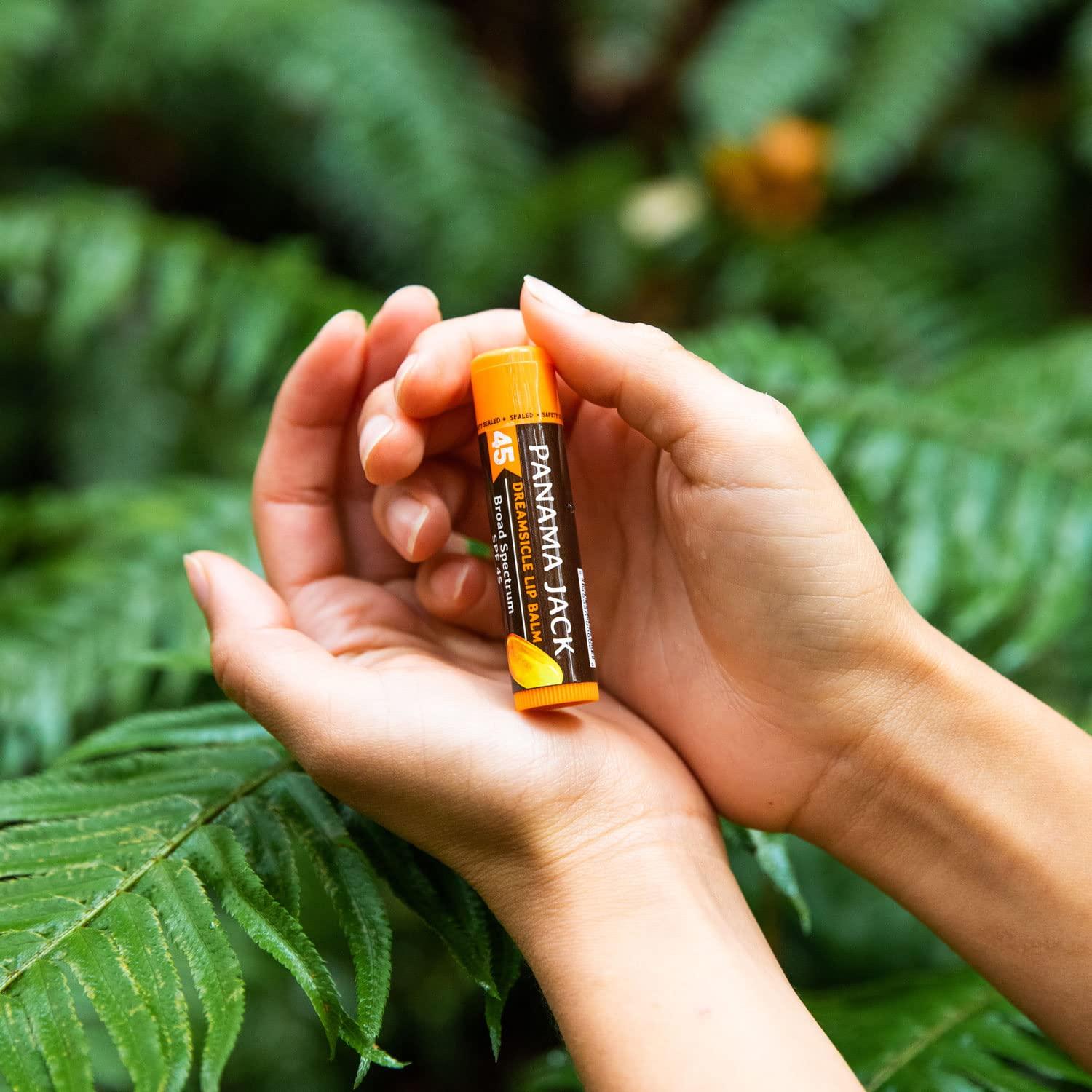 Bálsamo Labial Protector Solar Panama Jack SPF 45 - Paquete de 2