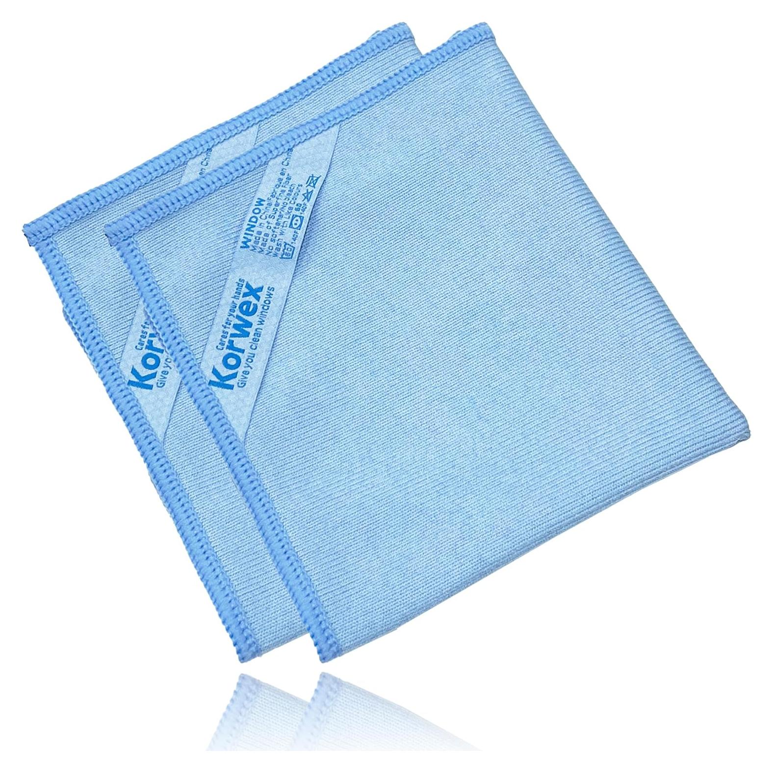 Paño de Limpieza de Ventanas Korwex Microfibra 45x45cm