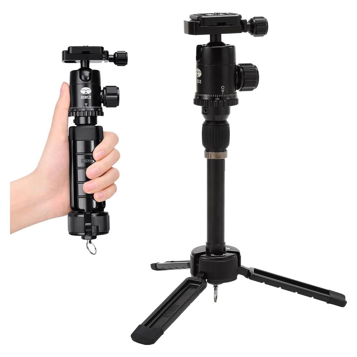 Trípode Mini SIRUI AM-35K de Aluminio 34.3cm 4kg