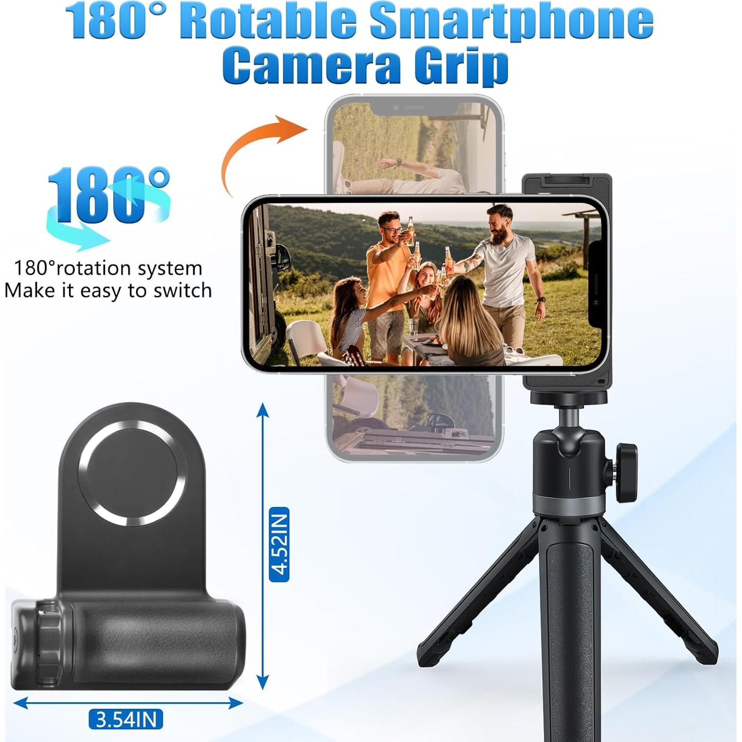 Soporte de Cámara Magnético Bluetooth YW-85A para Smartphone