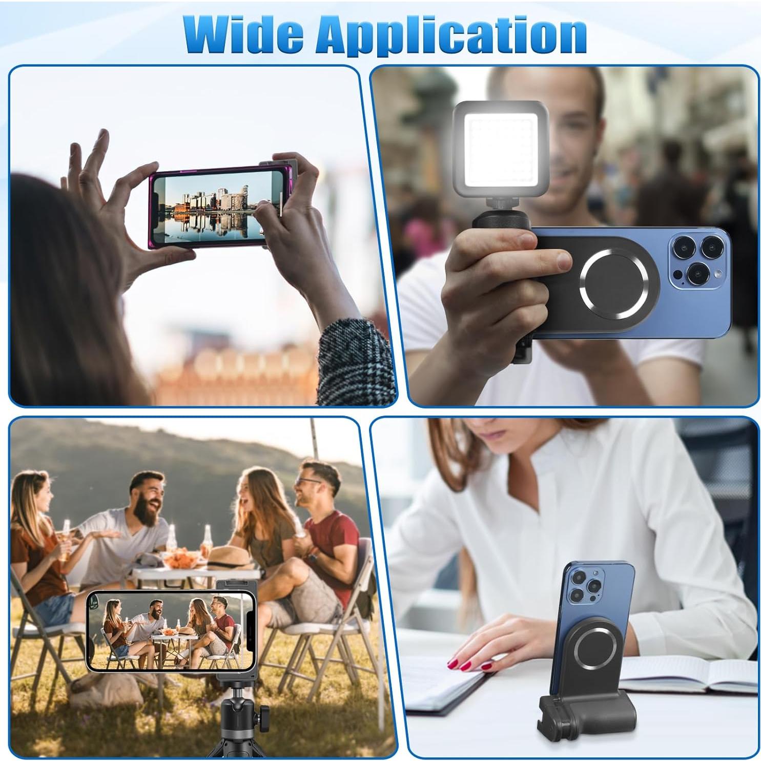 Soporte de Cámara Magnético Bluetooth YW-85A para Smartphone