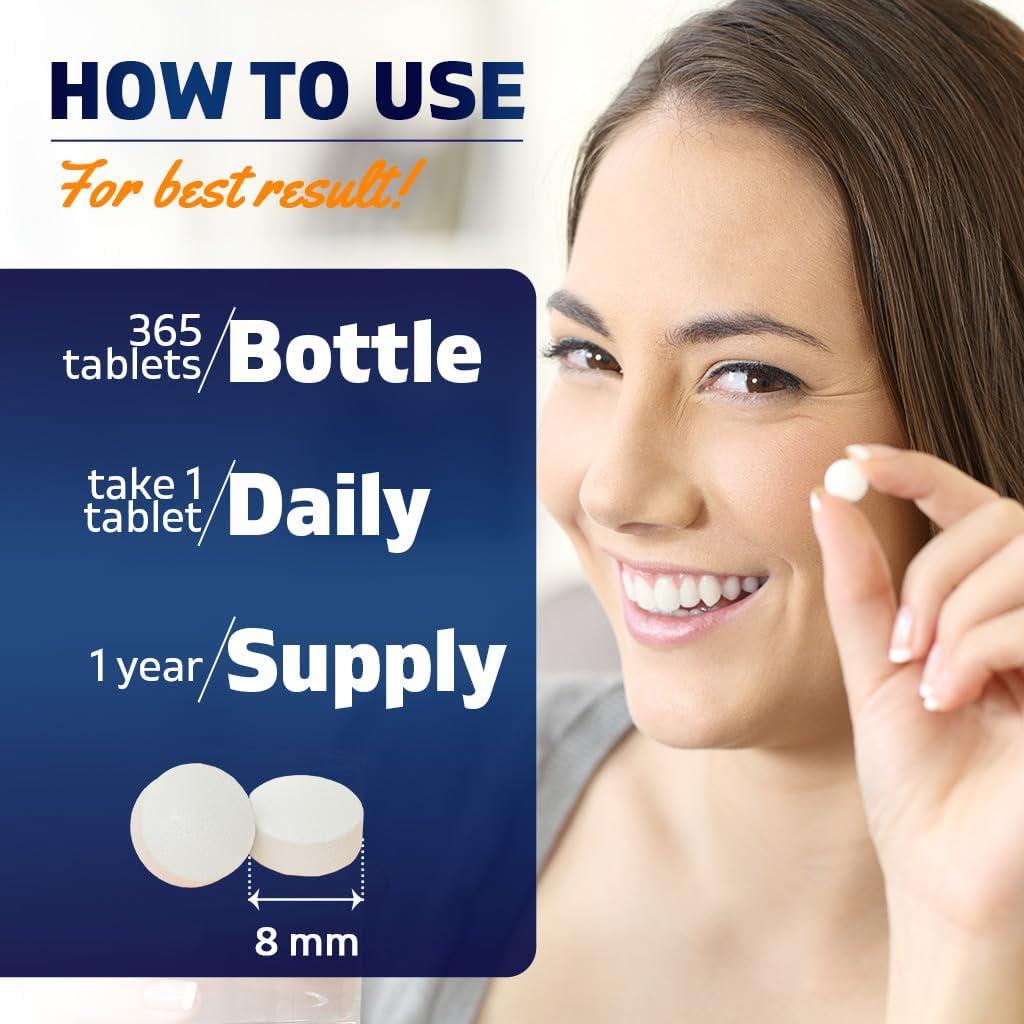 Tabletas de Melatonina Vitamatic 20 mg Sabor Baya 365 Unidades