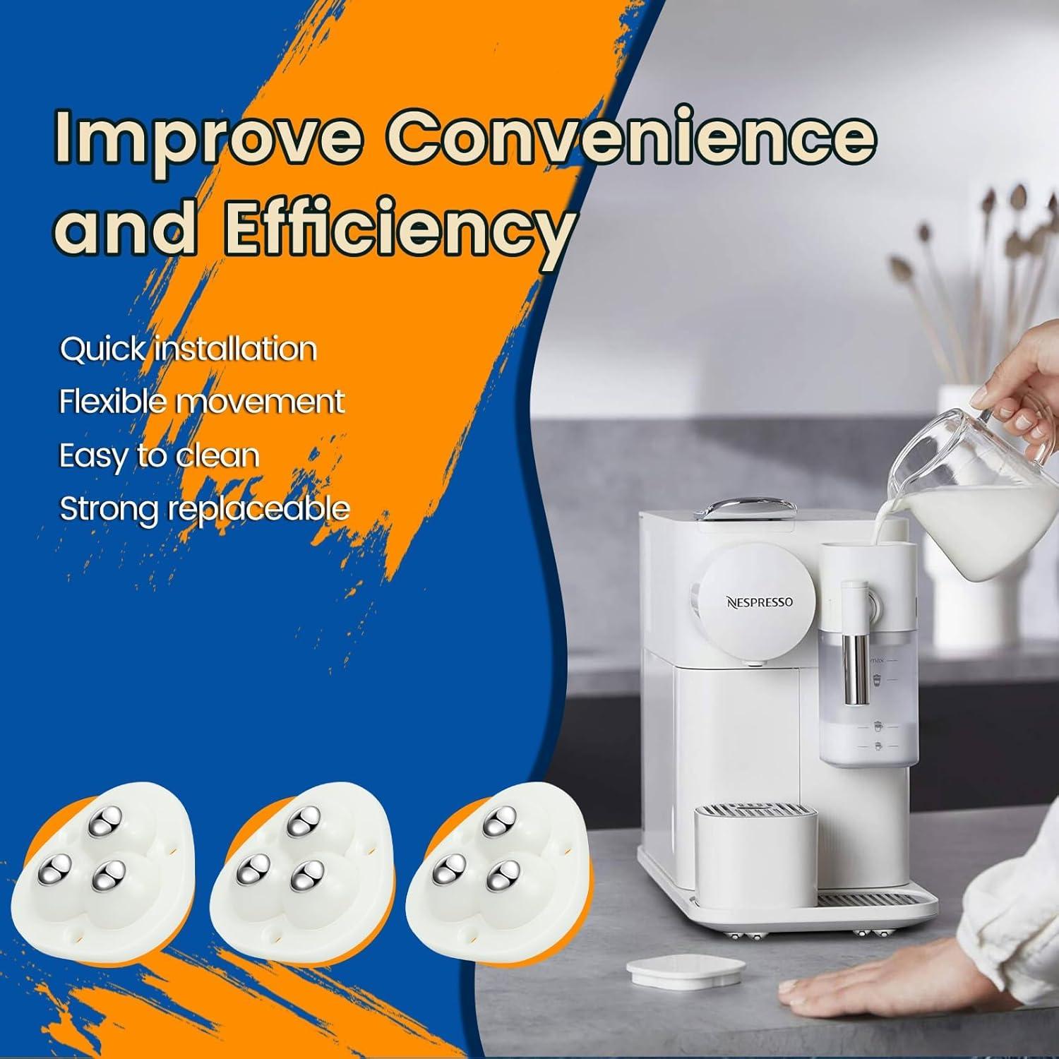 Ruedas Autoadhesivas TRVL FIELDER 8 PCS 360° para Muebles