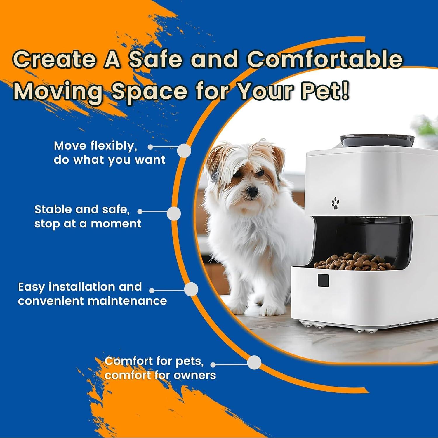 Ruedas Autoadhesivas TRVL FIELDER 8 PCS 360° para Muebles