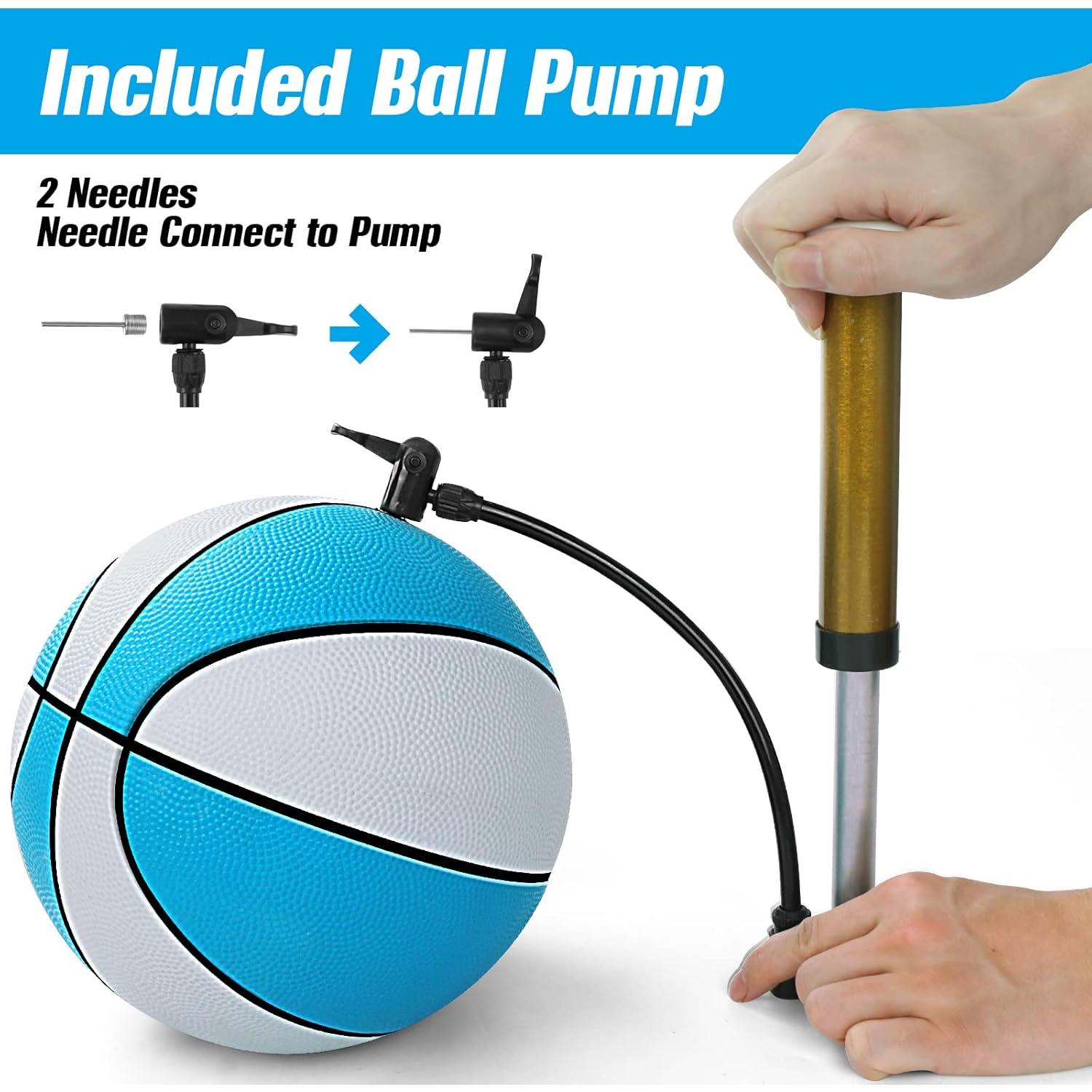 Mini Balones de Baloncesto TNELTUEB 21.6 cm Paquete de 2