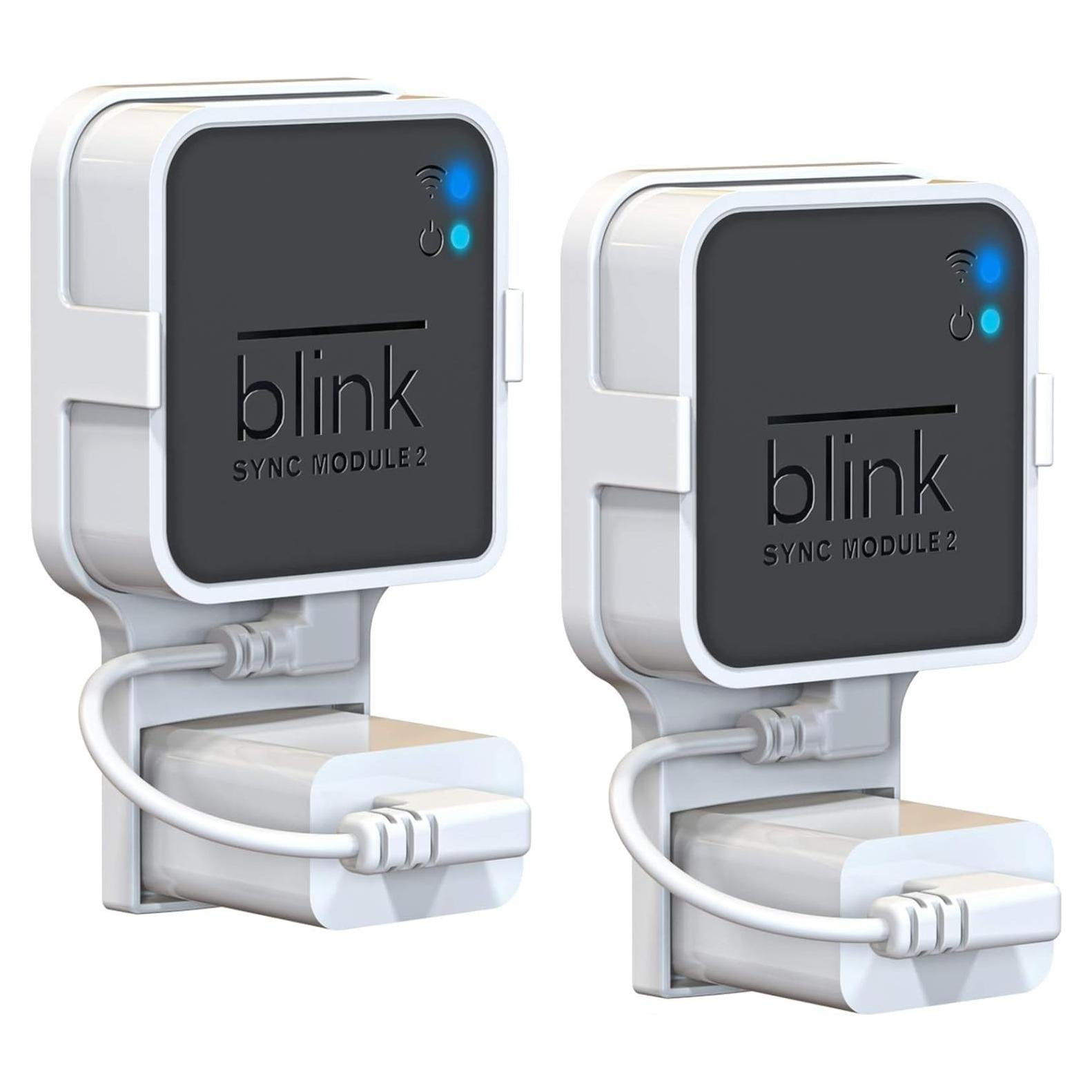 Soporte de Pared para Módulo de Sincronización Blink 2 - Instalación Sin Perforar