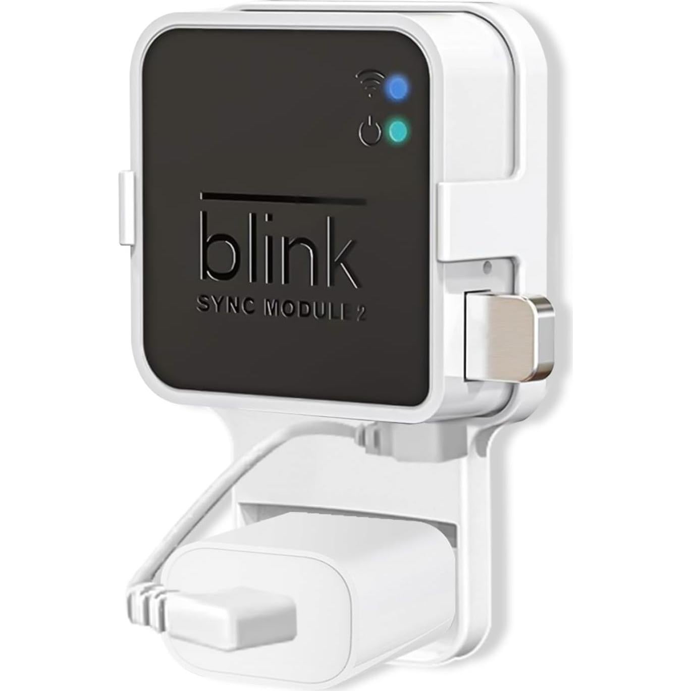 Soporte de Pared para Módulo de Sincronización Blink 2 - Instalación Sin Perforar