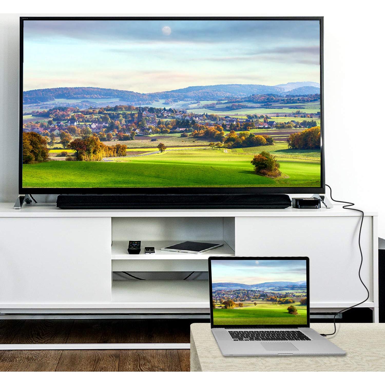 Cable DisplayPort a HDMI Rankie 1.83m 4K Audio Video