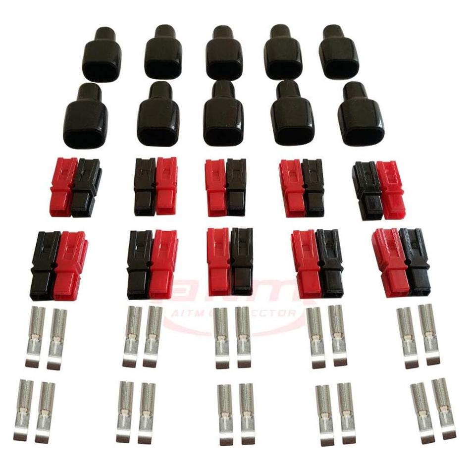 Conector de Batería 30A Dent-de-lion Conexión Rápida 10 Pzas