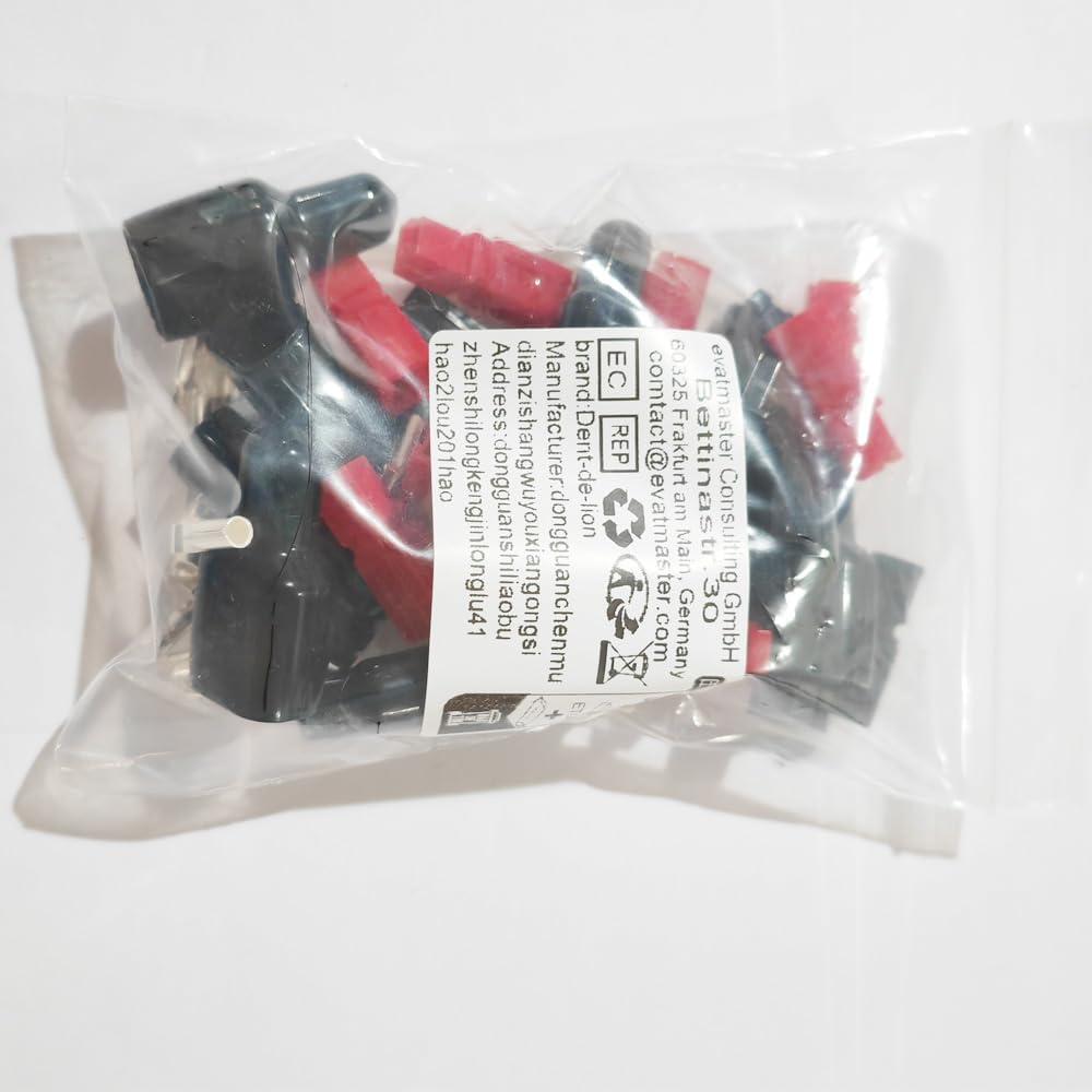 Conector de Batería 30A Dent-de-lion Conexión Rápida 10 Pzas