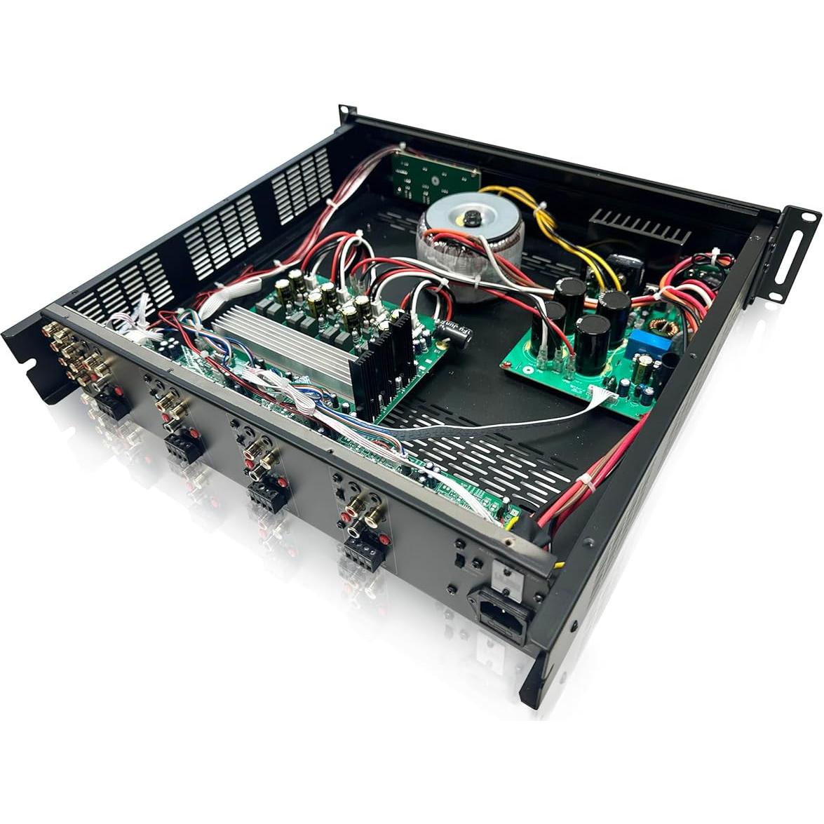 Amplificador Digital 8 Canales Soundavo MZA-8 50W 4 Ohmios