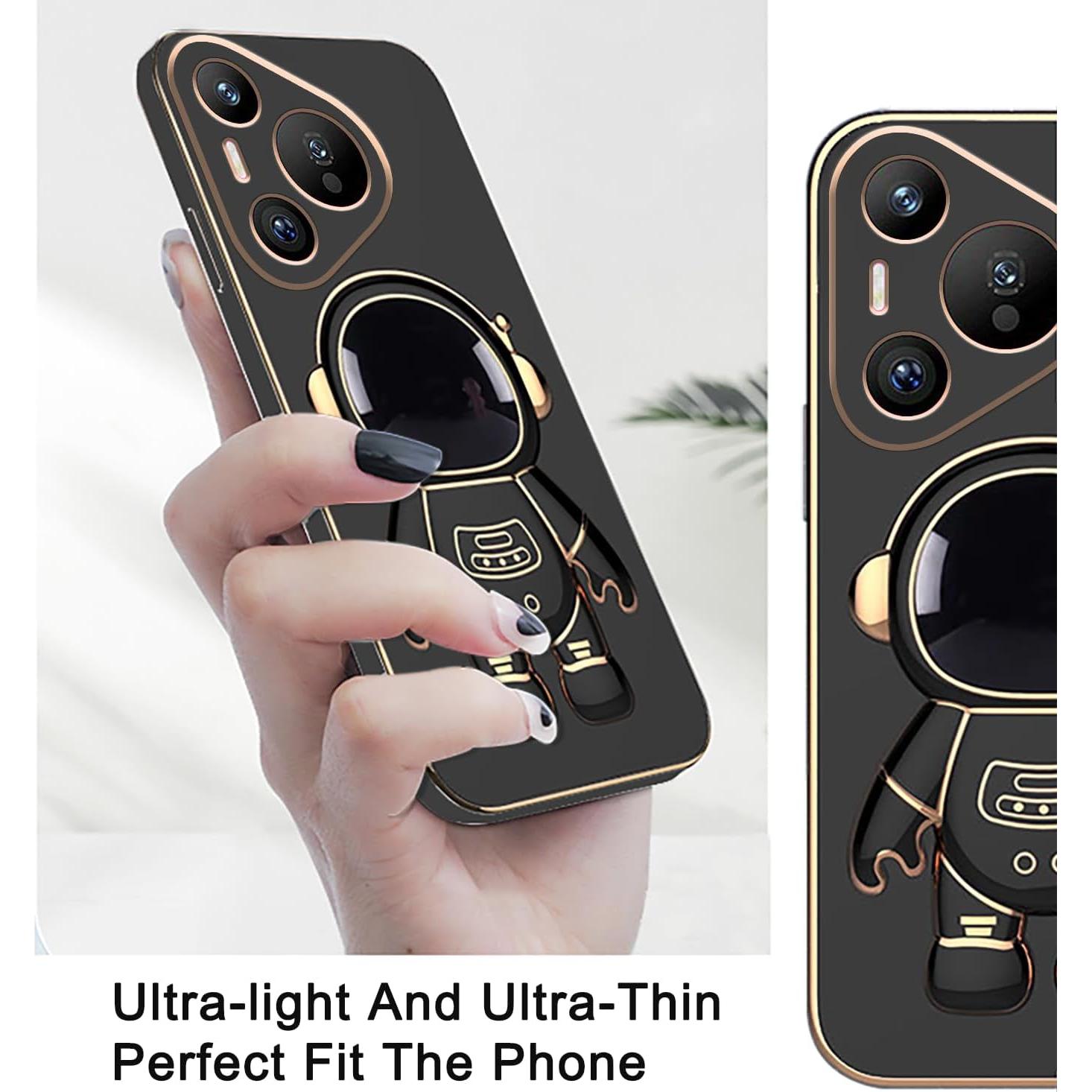 Funda Huawei Pura 70 Pro con Soporte Oculto - Negro