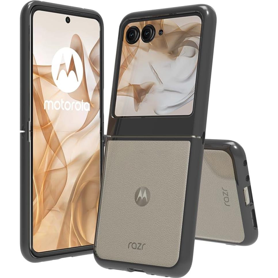 Funda Cristal Transparente para Motorola Razr 2024 - TPU y PC