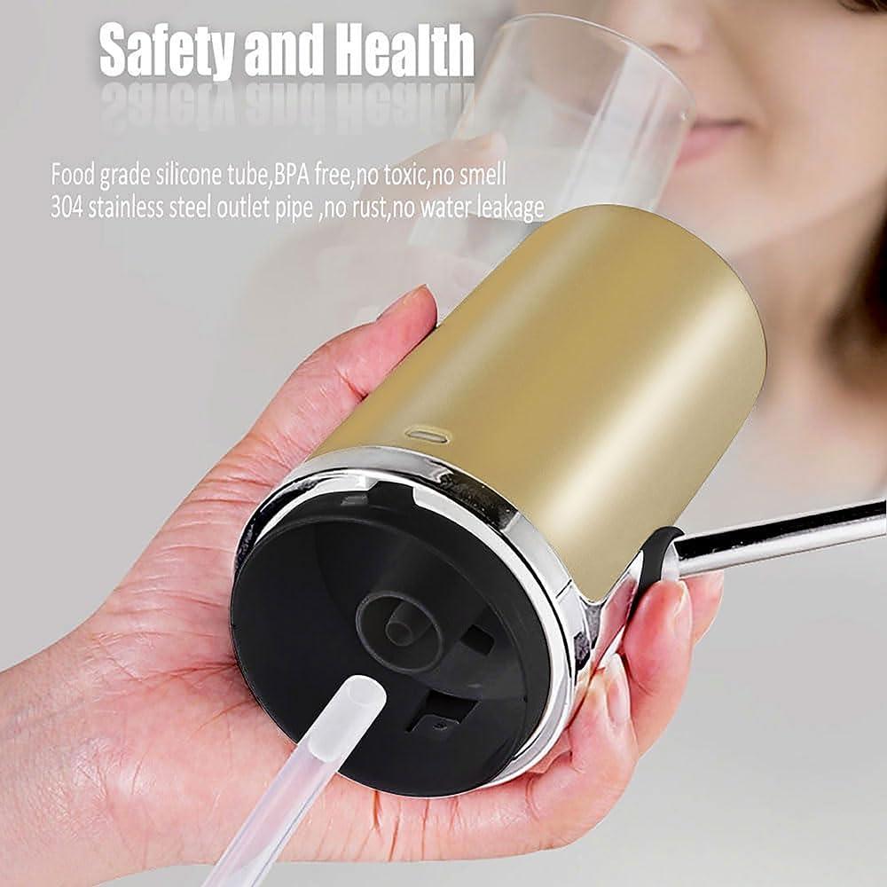 Dispensador de Agua Eléctrico GentleJet 5 Galones USB Dorado