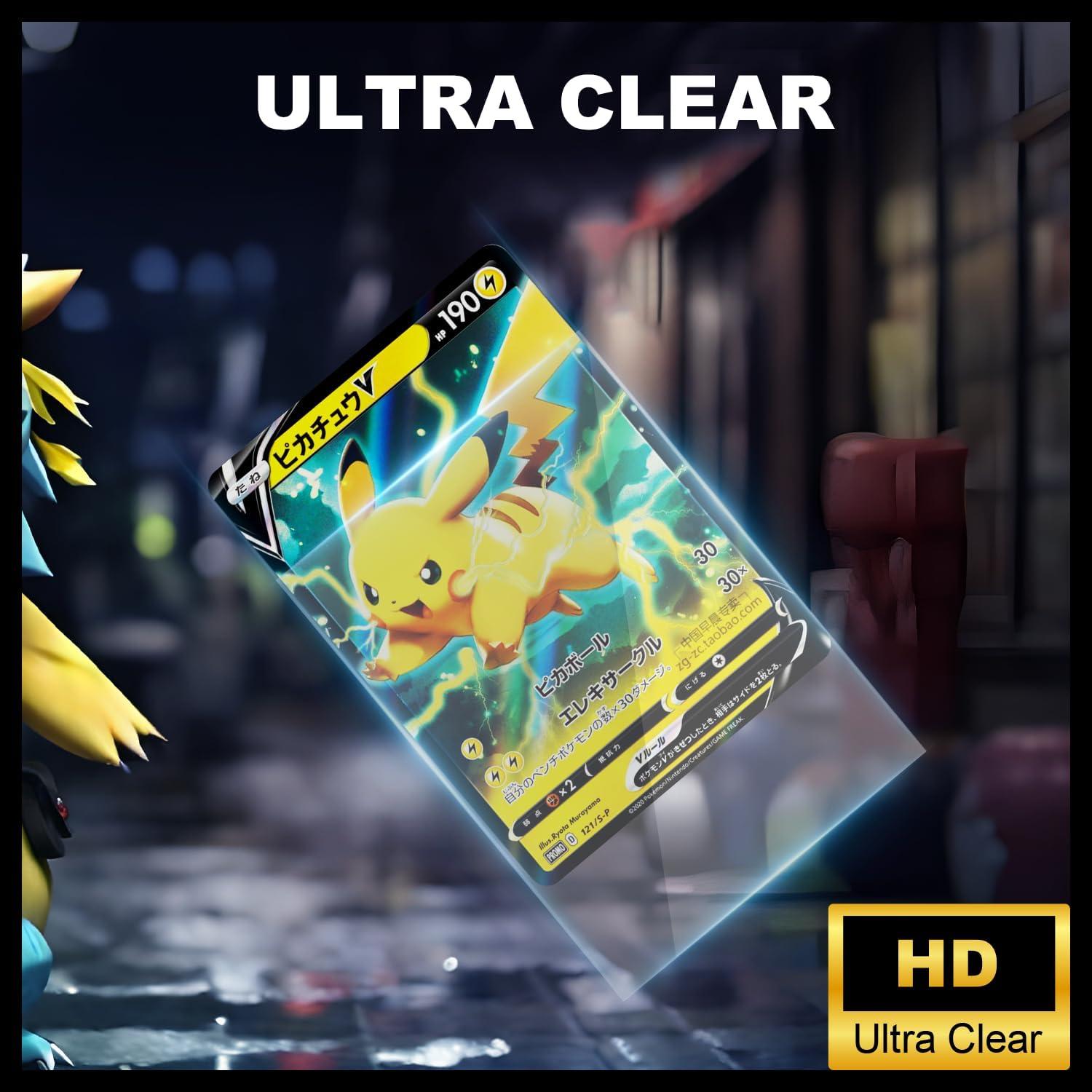 Fundas para Cartas de Intercambio COLQU 500ct 66x91mm Transparentes