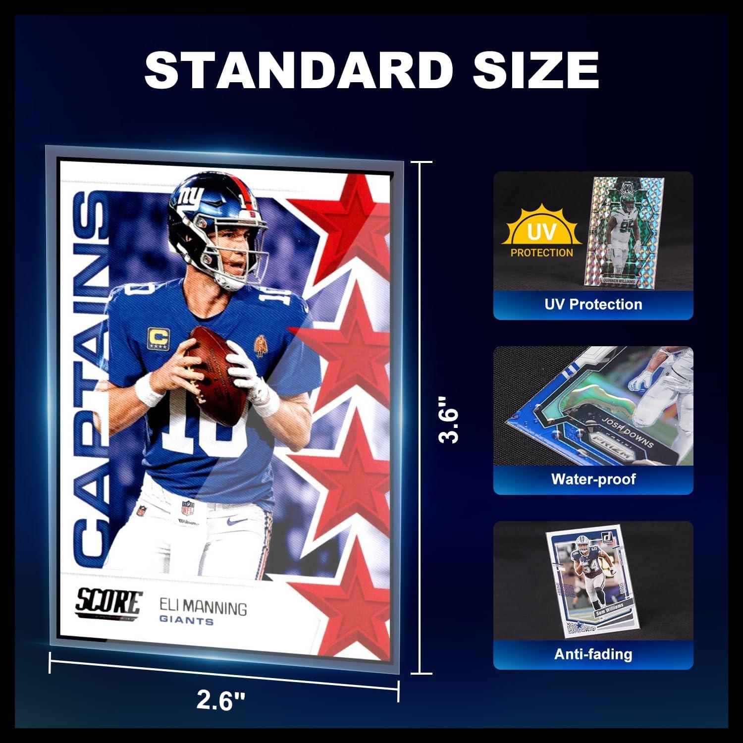 Fundas para Cartas de Intercambio COLQU 500ct 66x91mm Transparentes