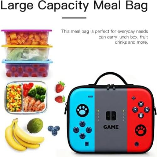 Bolsa de Almuerzo Reutilizable JWSXCFD Aislada 22x13x20cm