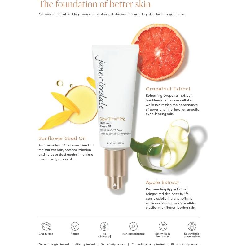 Crema BB Glow Time Pro Jane Iredale SPF 25 76.8g