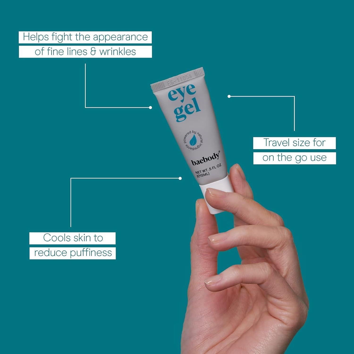 Gel para los ojos Baebody 15 ml - Antienvejecimiento e hidratante