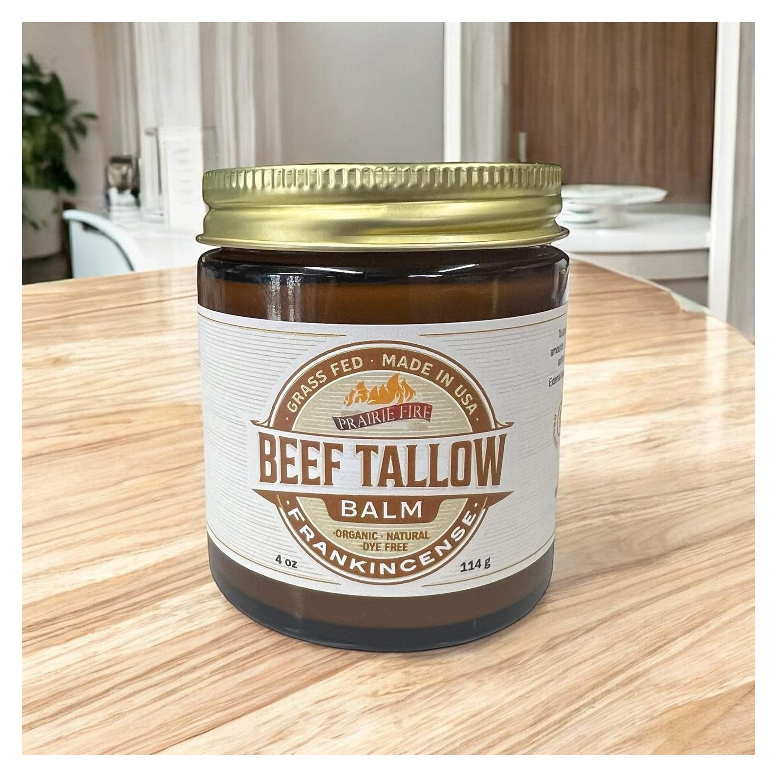 Bálsamo de Sebo de Res Orgánico Prairie Fire 113.4 g Incienso
