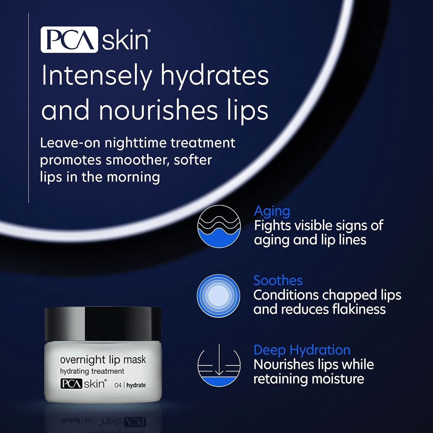 Mascarilla Labial Nocturna PCA SKIN - Hidratante 13.04 g