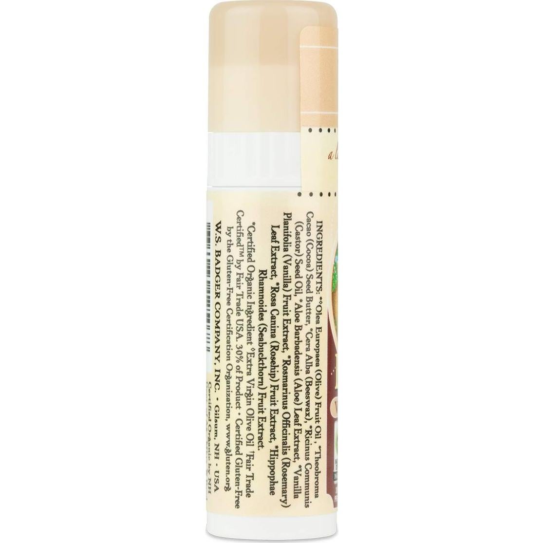 Bálsamo Labial Orgánico Badger Manteca de Cacao 7g