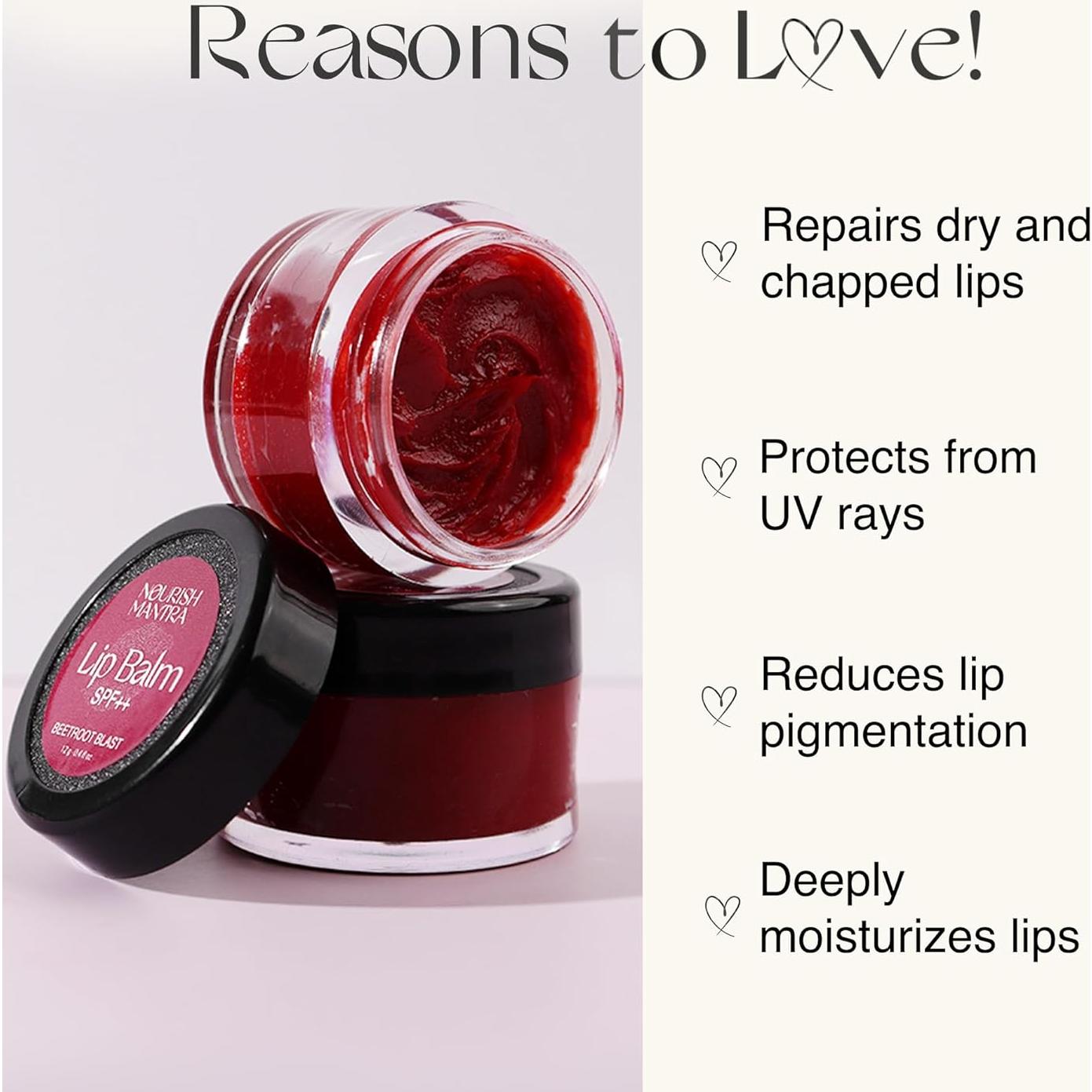 Bálsamo Labial Nourish Mantra Beetroot Blast SPF 12g